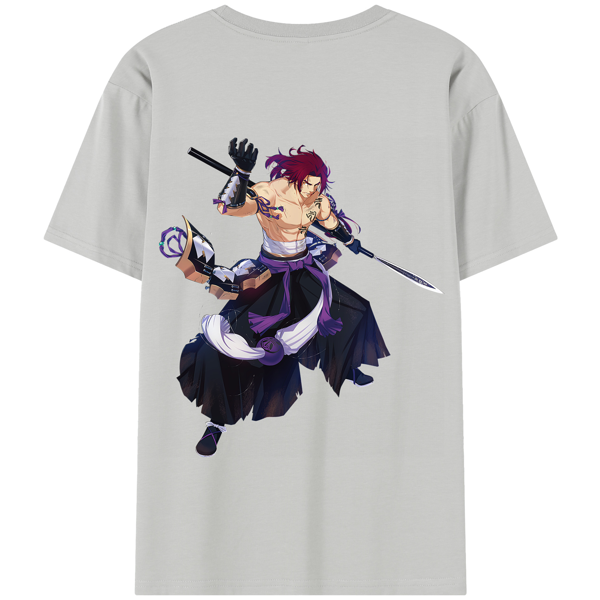 （画像用） 刀剣乱舞 Touken Ranbu 綿100％半袖Tシャツ（背面プリント）
