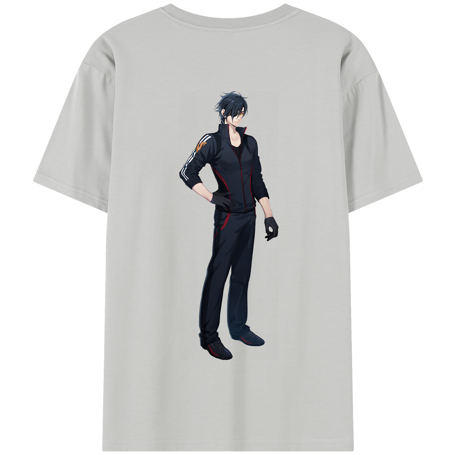 （画像用） 刀剣乱舞 Touken Ranbu 綿100％半袖Tシャツ（背面プリント）