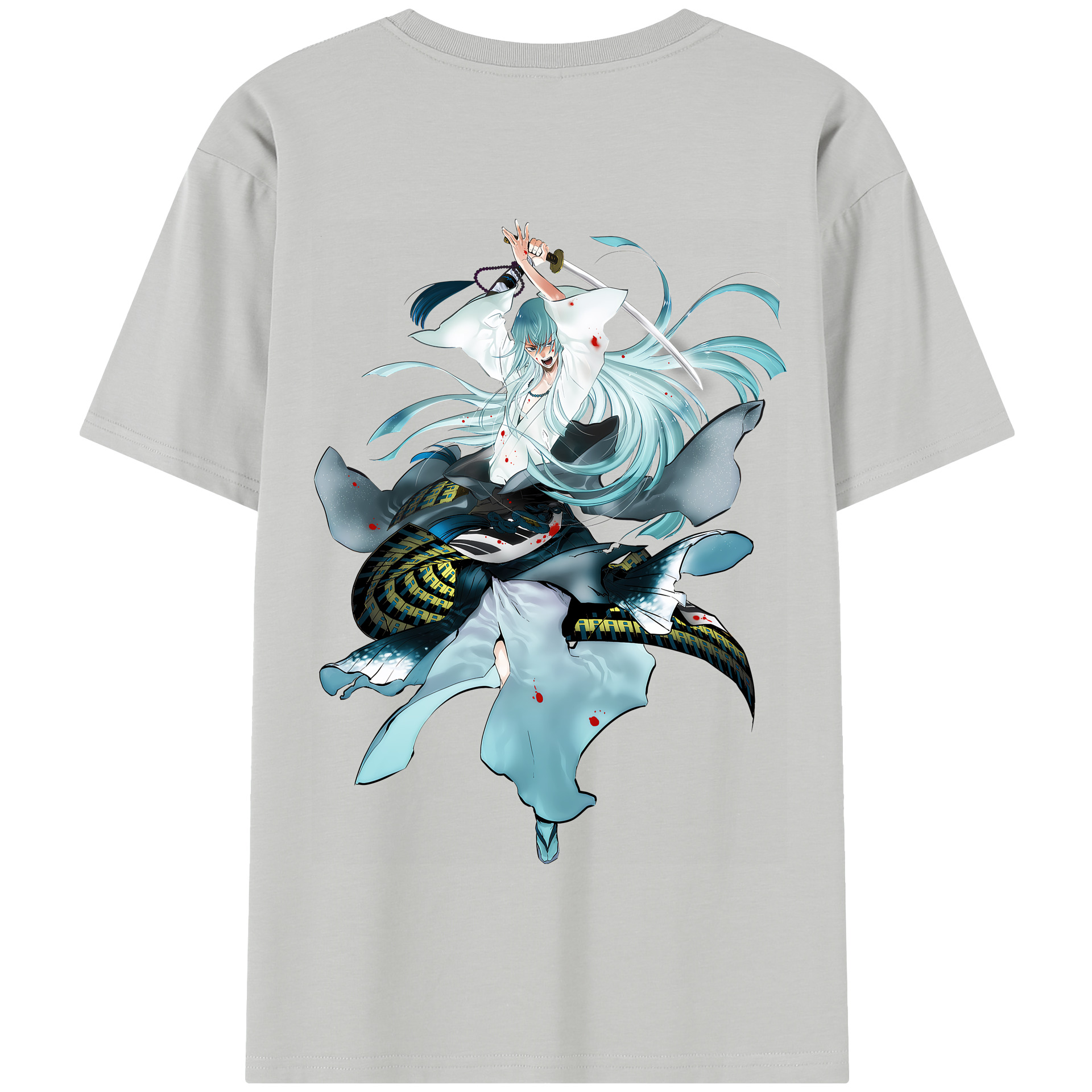 （画像用） 刀剣乱舞 Touken Ranbu 綿100％半袖Tシャツ（背面プリント）