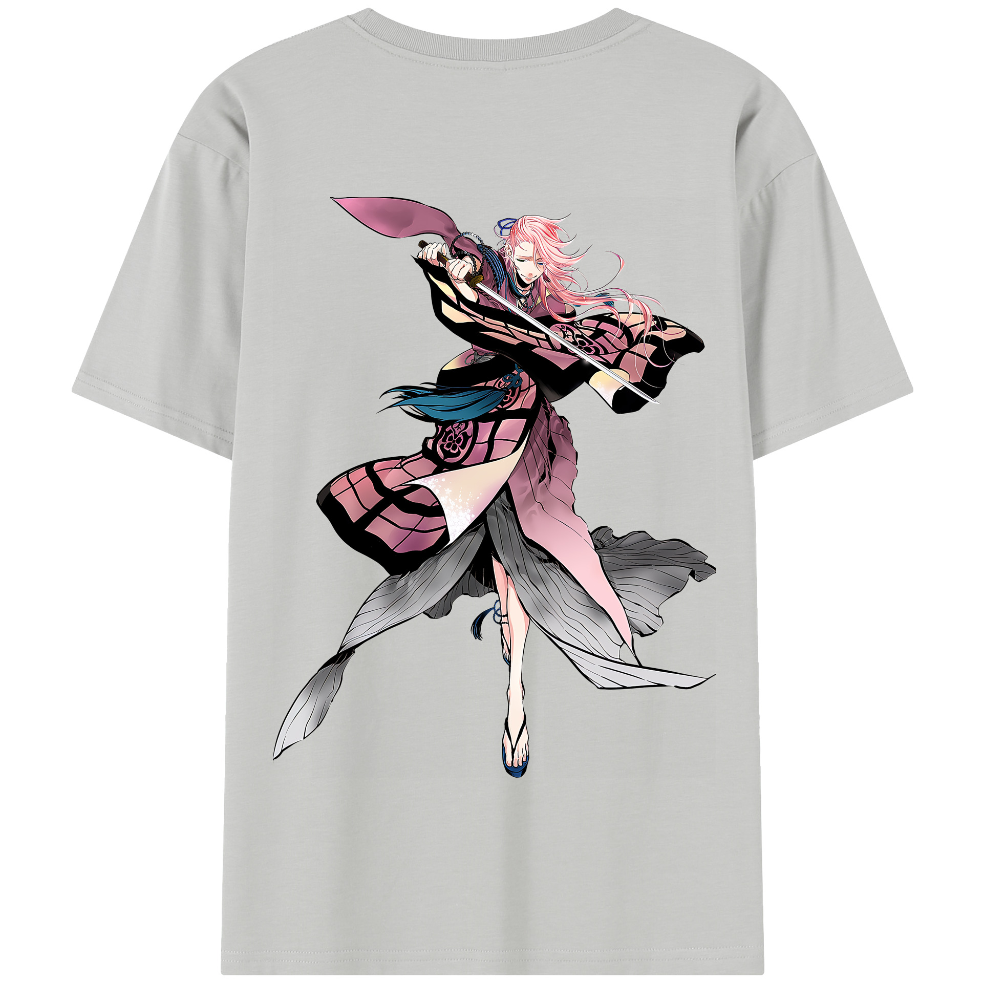 （画像用） 刀剣乱舞 Touken Ranbu 綿100％半袖Tシャツ（背面プリント）