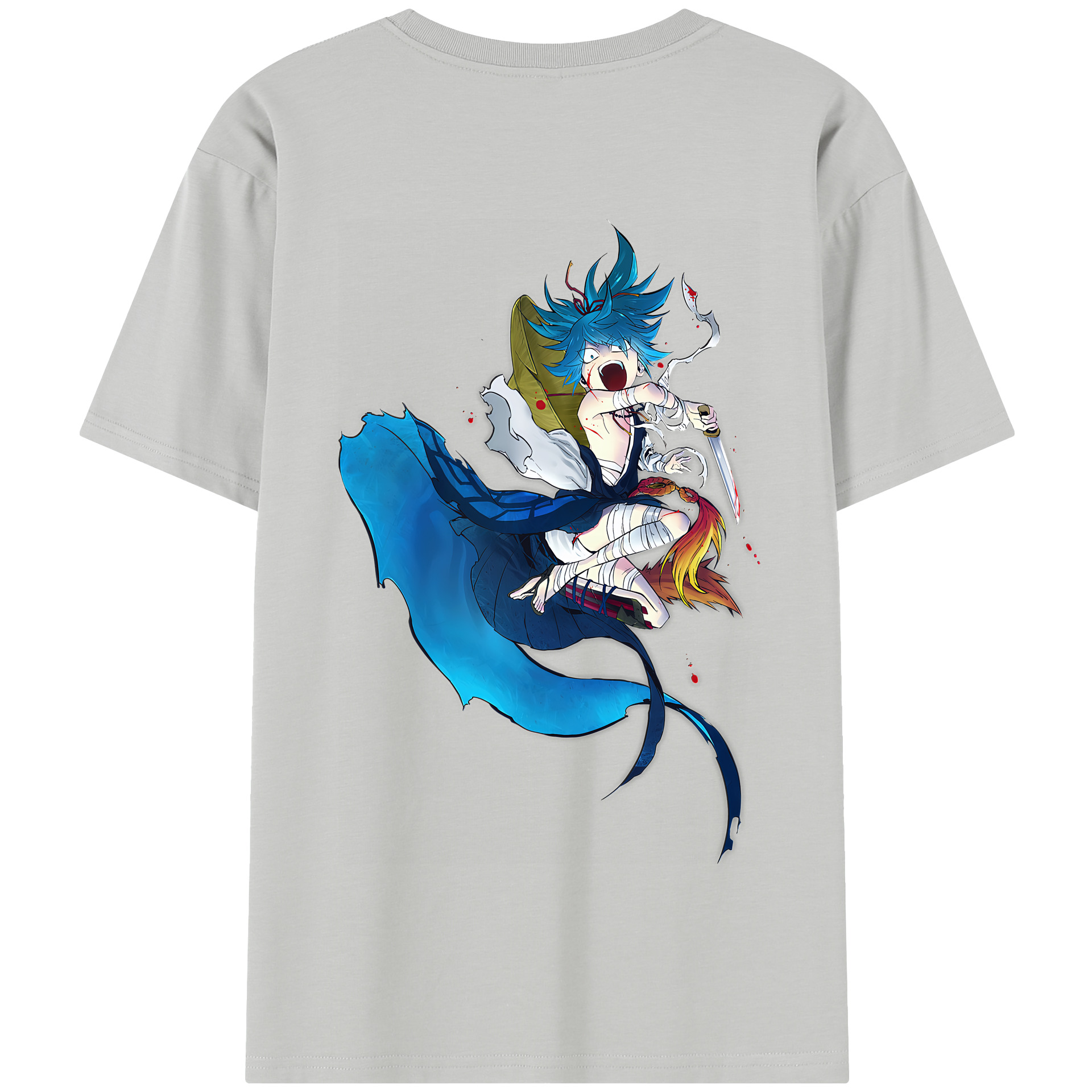 （画像用） 刀剣乱舞 Touken Ranbu 綿100％半袖Tシャツ（背面プリント）