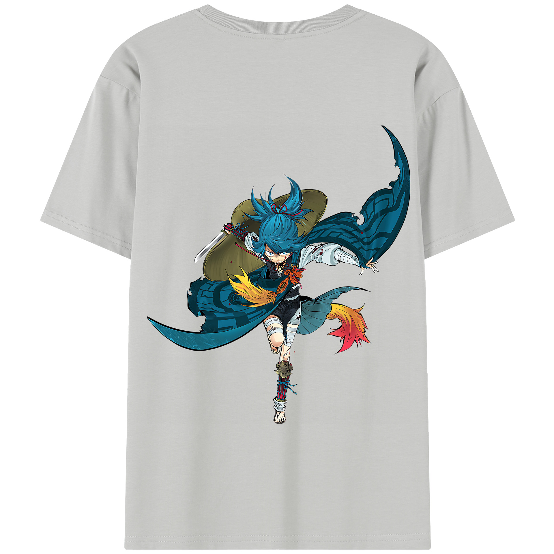 （画像用） 刀剣乱舞 Touken Ranbu 綿100％半袖Tシャツ（背面プリント）