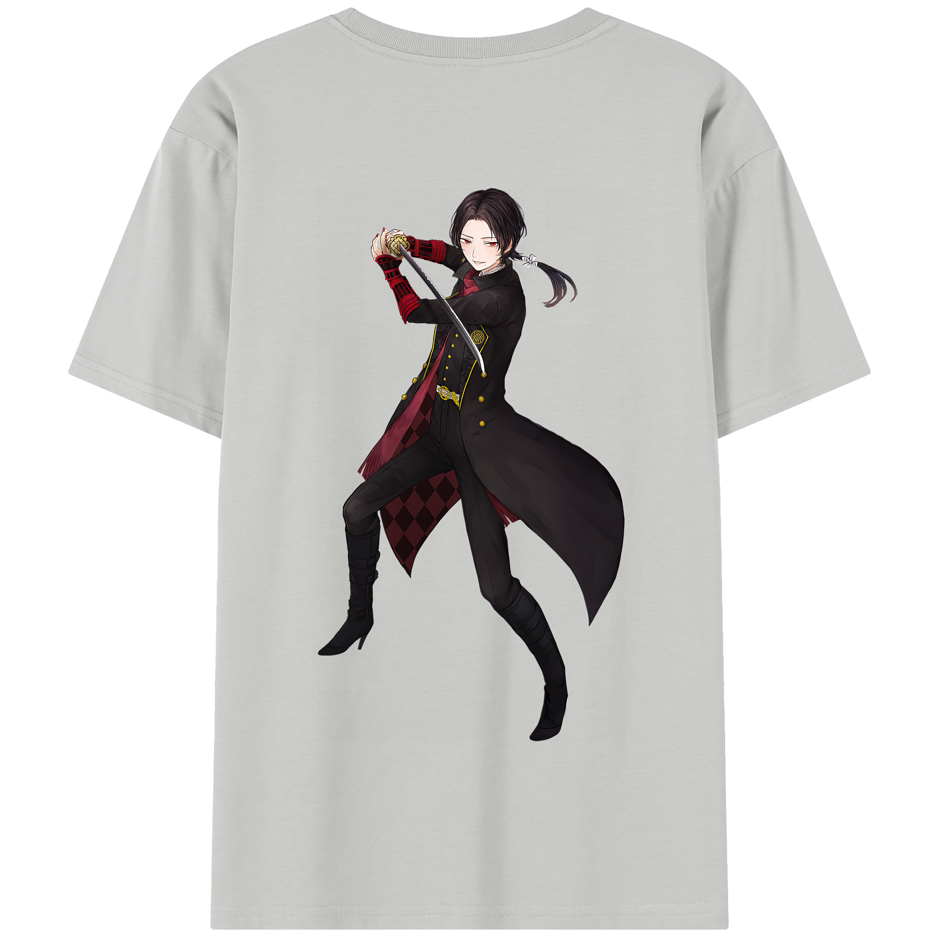 （画像用） 刀剣乱舞 Touken Ranbu 綿100％半袖Tシャツ（背面プリント）