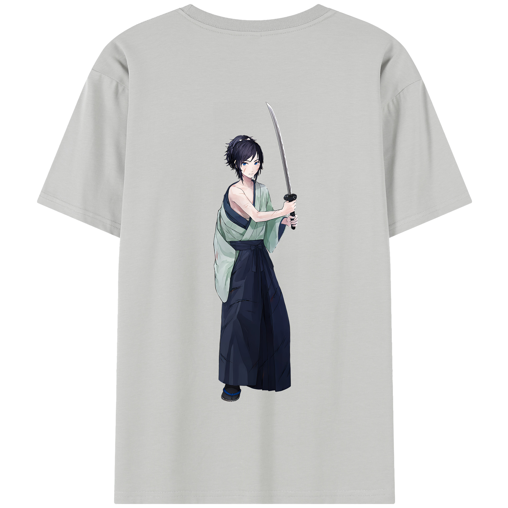 （画像用） 刀剣乱舞 Touken Ranbu 綿100％半袖Tシャツ（背面プリント）