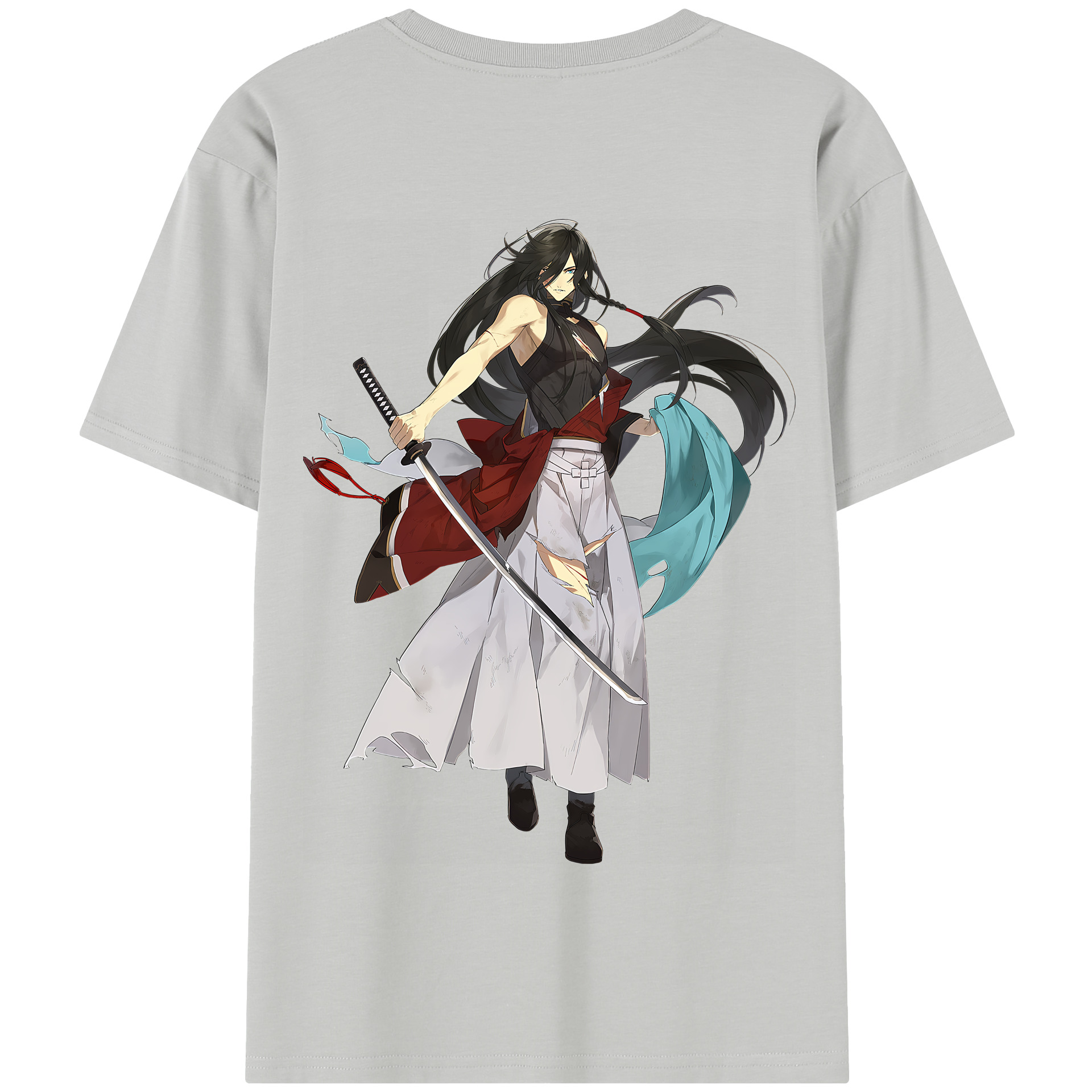 （画像用） 刀剣乱舞 Touken Ranbu 綿100％半袖Tシャツ（背面プリント）