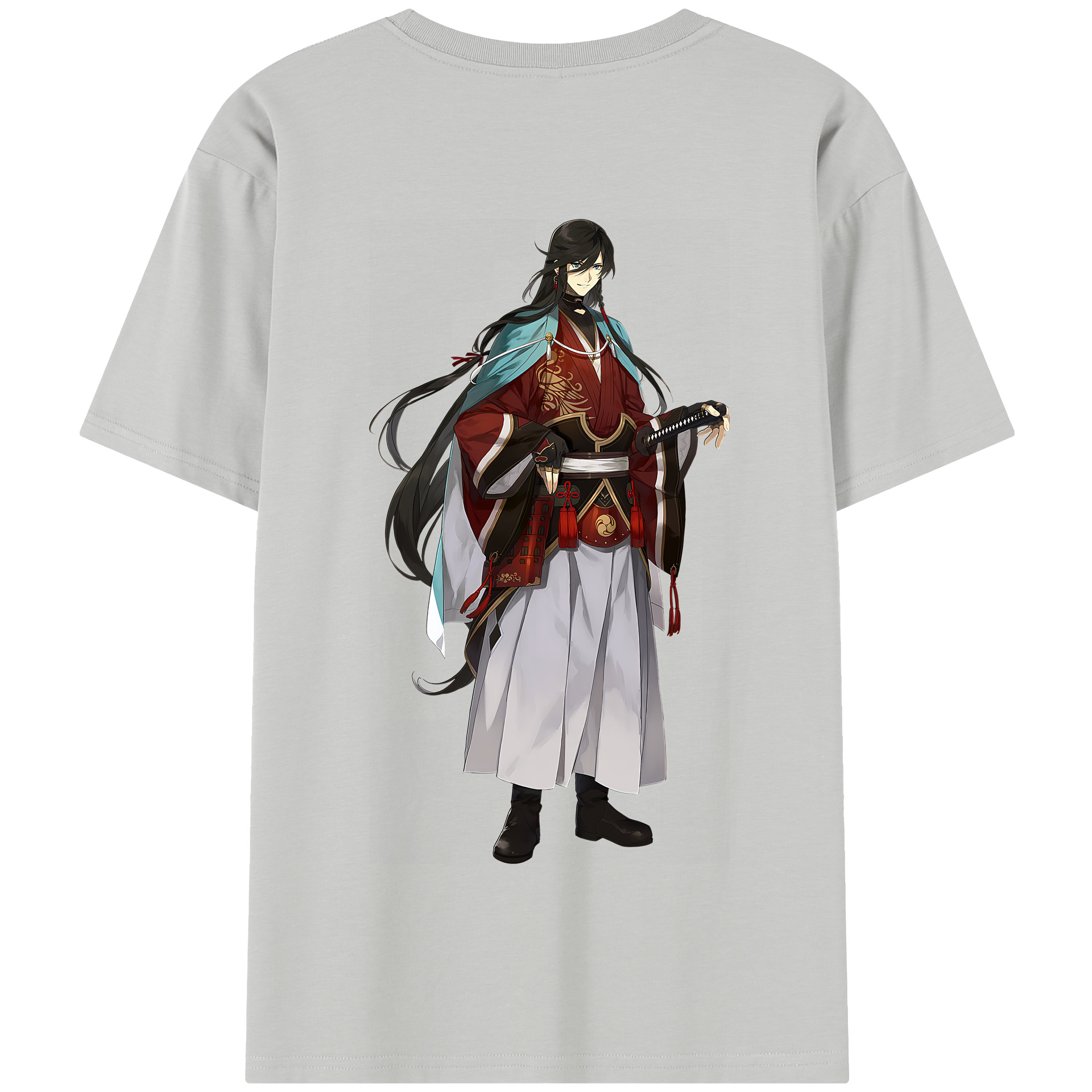 （画像用） 刀剣乱舞 Touken Ranbu 綿100％半袖Tシャツ（背面プリント）