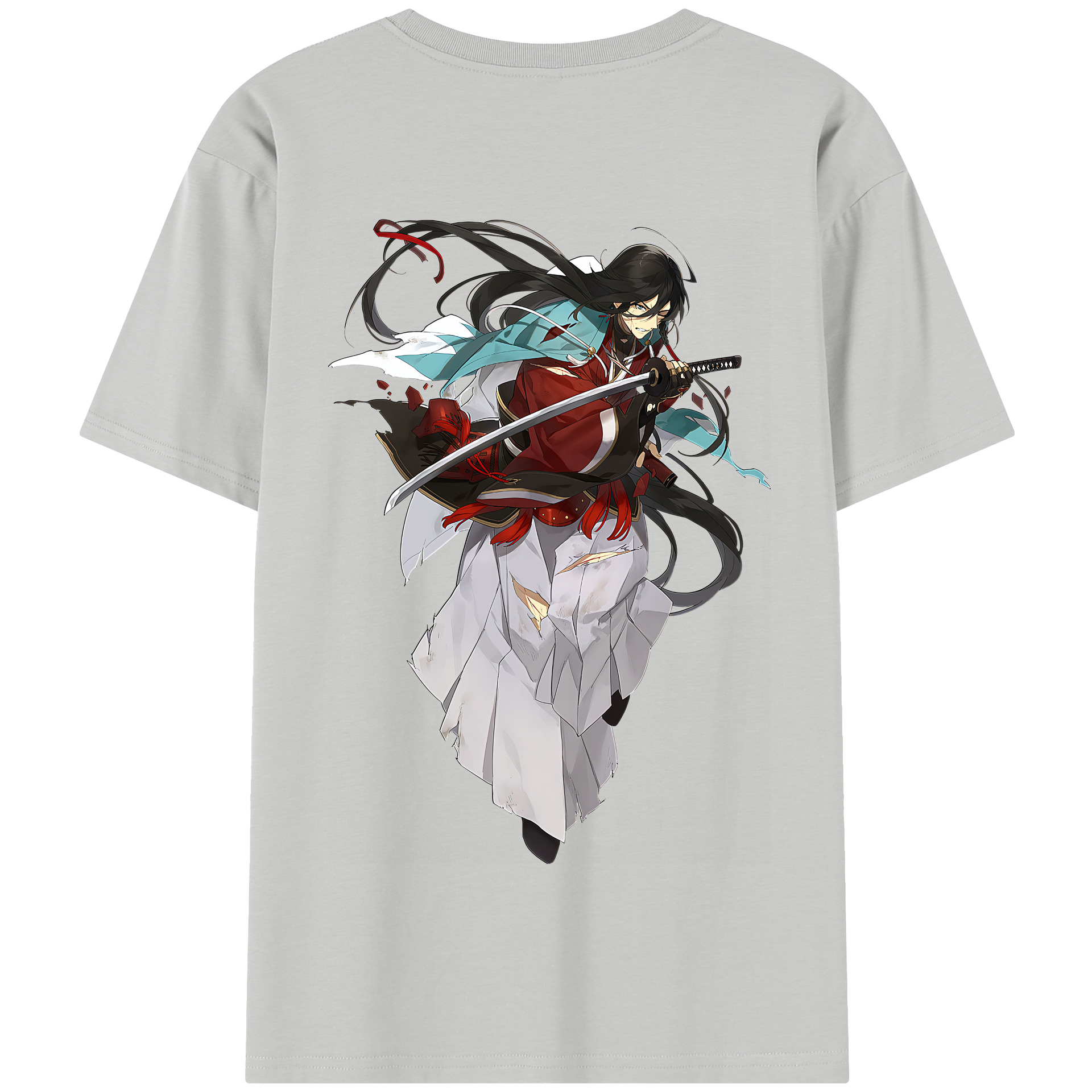 （画像用） 刀剣乱舞 Touken Ranbu 綿100％半袖Tシャツ（背面プリント）