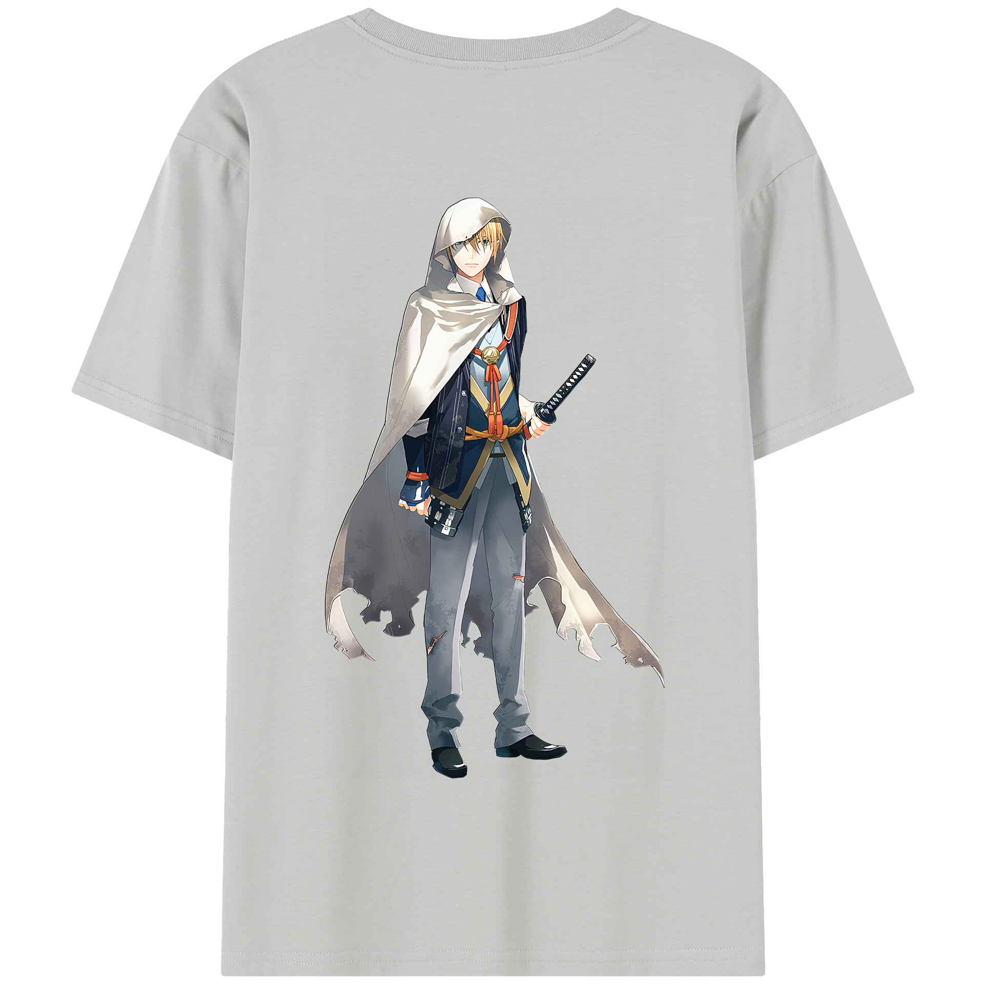 （画像用） 刀剣乱舞 Touken Ranbu 綿100％半袖Tシャツ（背面プリント）