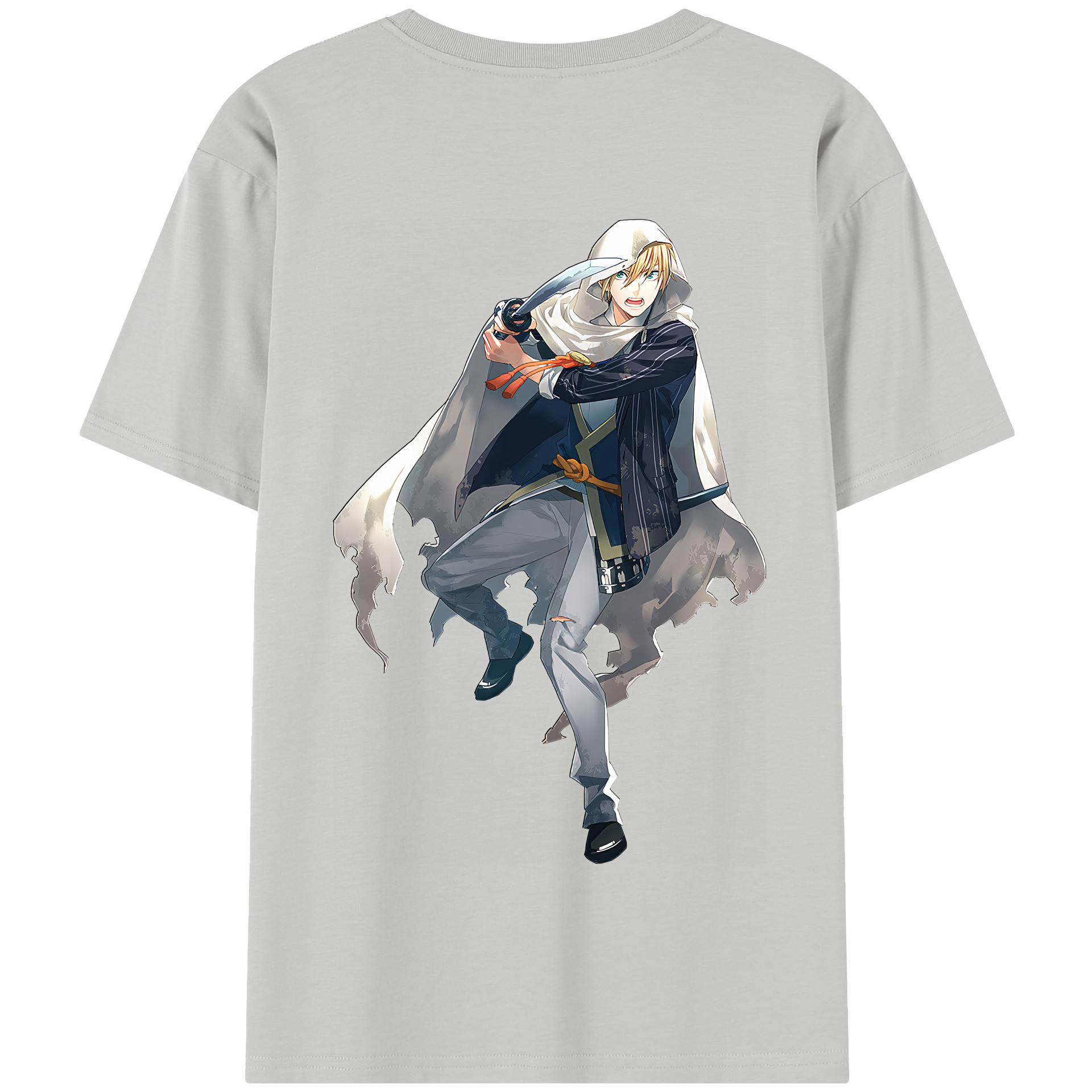 （画像用） 刀剣乱舞 Touken Ranbu 綿100％半袖Tシャツ（背面プリント）