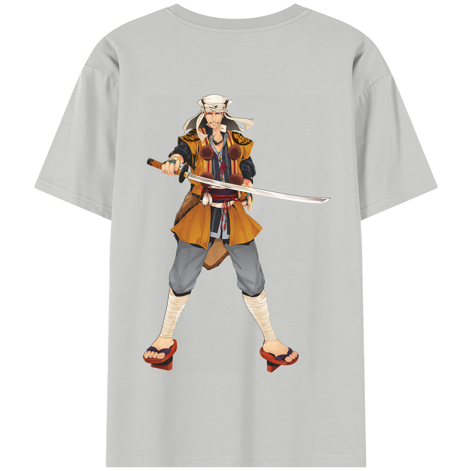 （画像用） 刀剣乱舞 Touken Ranbu 綿100％半袖Tシャツ（背面プリント）