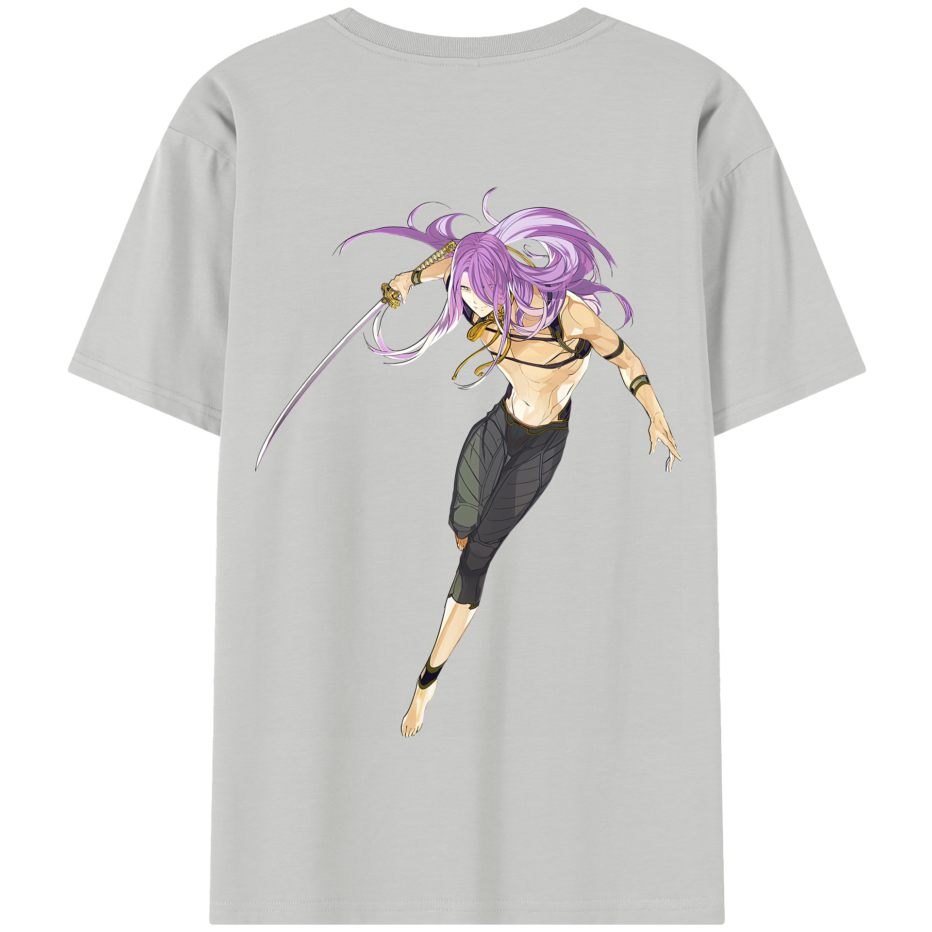 （画像用） 刀剣乱舞 Touken Ranbu 綿100％半袖Tシャツ（背面プリント）