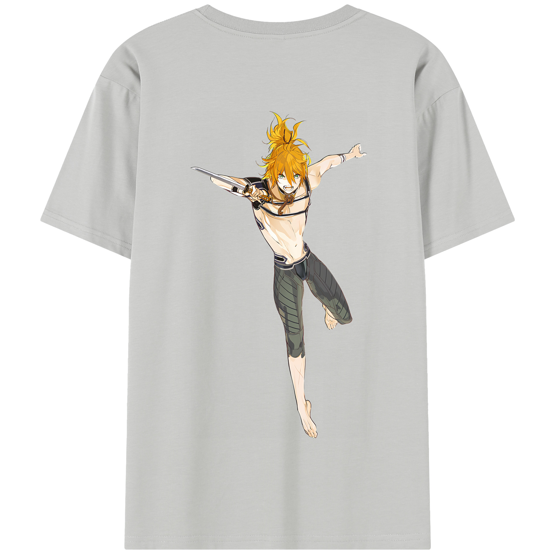（画像用） 刀剣乱舞 Touken Ranbu 綿100％半袖Tシャツ（背面プリント）
