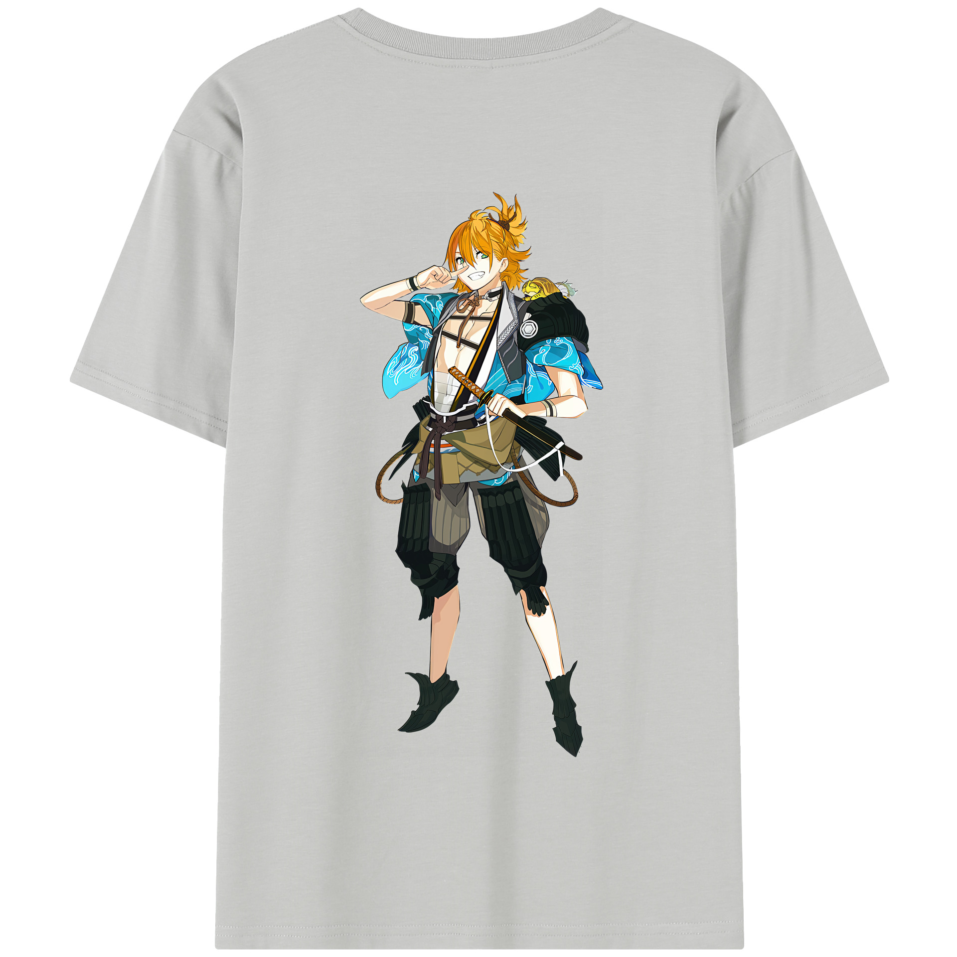 （画像用） 刀剣乱舞 Touken Ranbu 綿100％半袖Tシャツ（背面プリント）