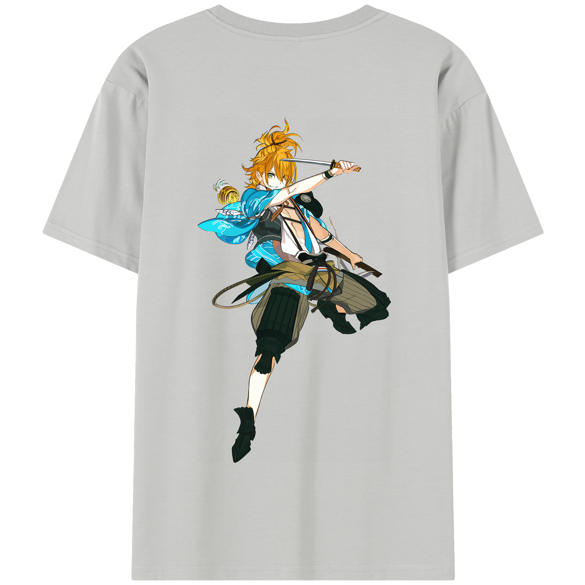 （画像用） 刀剣乱舞 Touken Ranbu 綿100％半袖Tシャツ（背面プリント）
