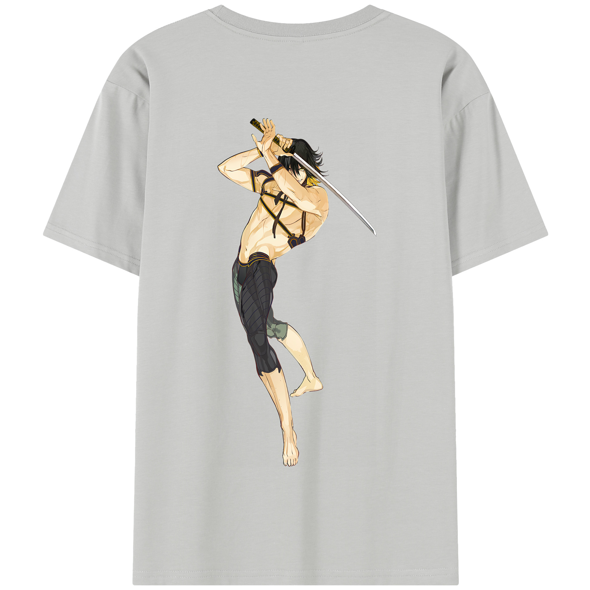 （画像用） 刀剣乱舞 Touken Ranbu 綿100％半袖Tシャツ（背面プリント）