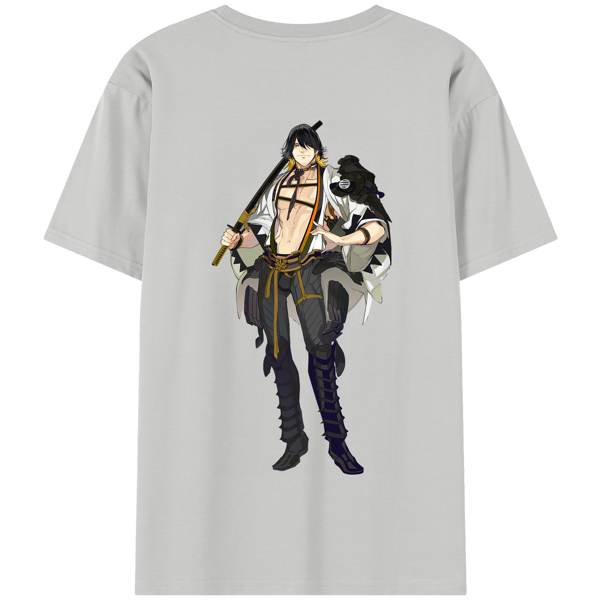 （画像用） 刀剣乱舞 Touken Ranbu 綿100％半袖Tシャツ（背面プリント）