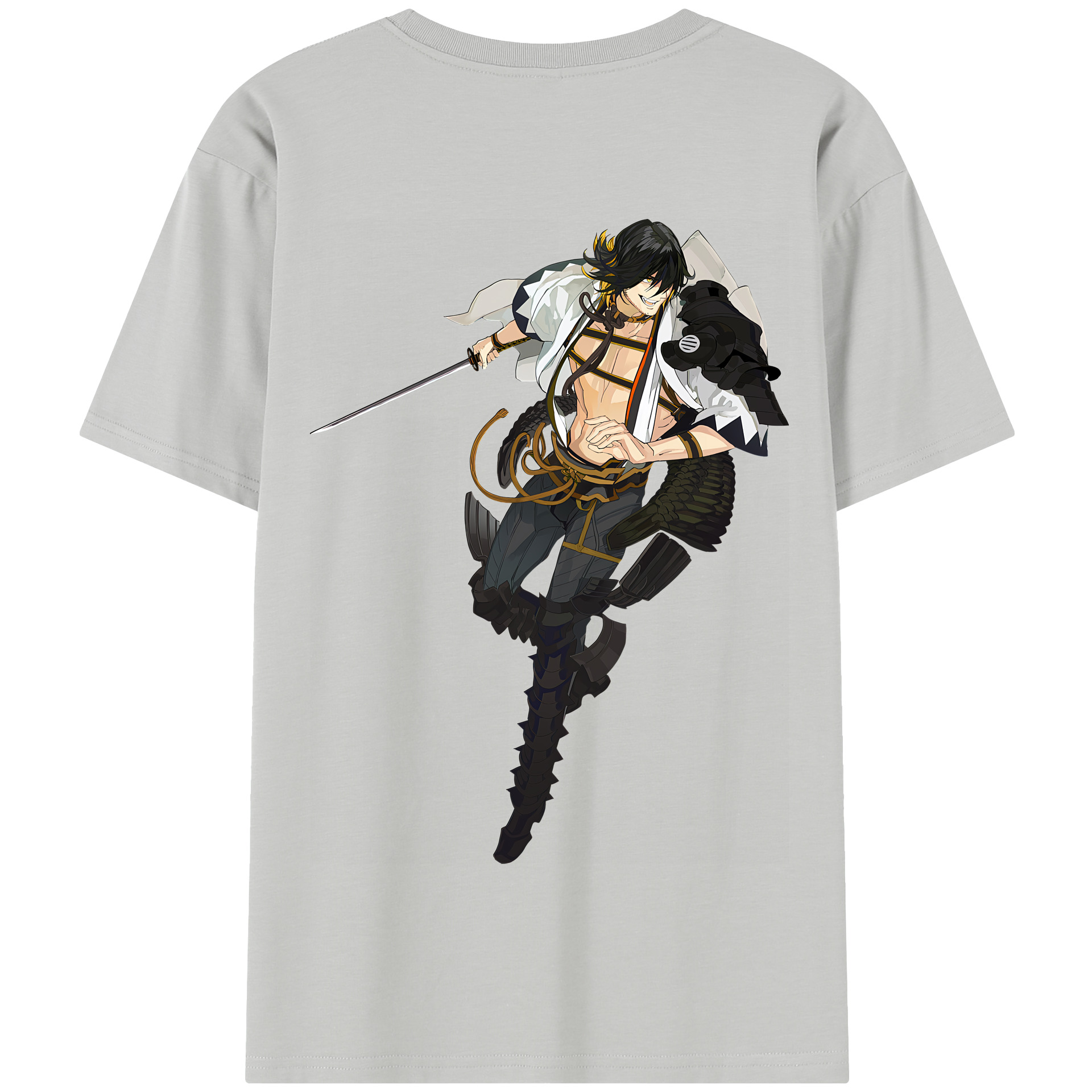 （画像用） 刀剣乱舞 Touken Ranbu 綿100％半袖Tシャツ（背面プリント）