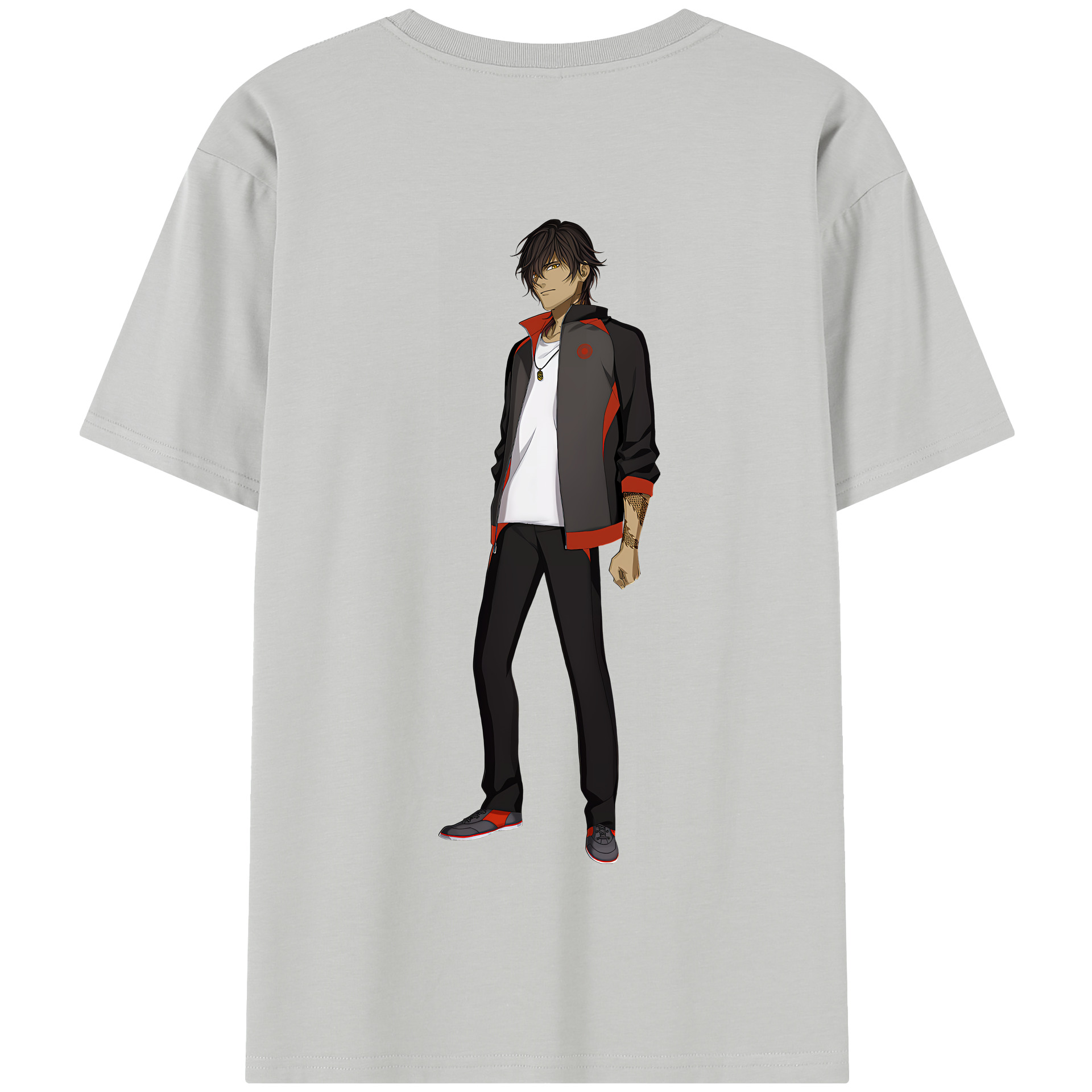 （画像用） 刀剣乱舞 Touken Ranbu 綿100％半袖Tシャツ（背面プリント）