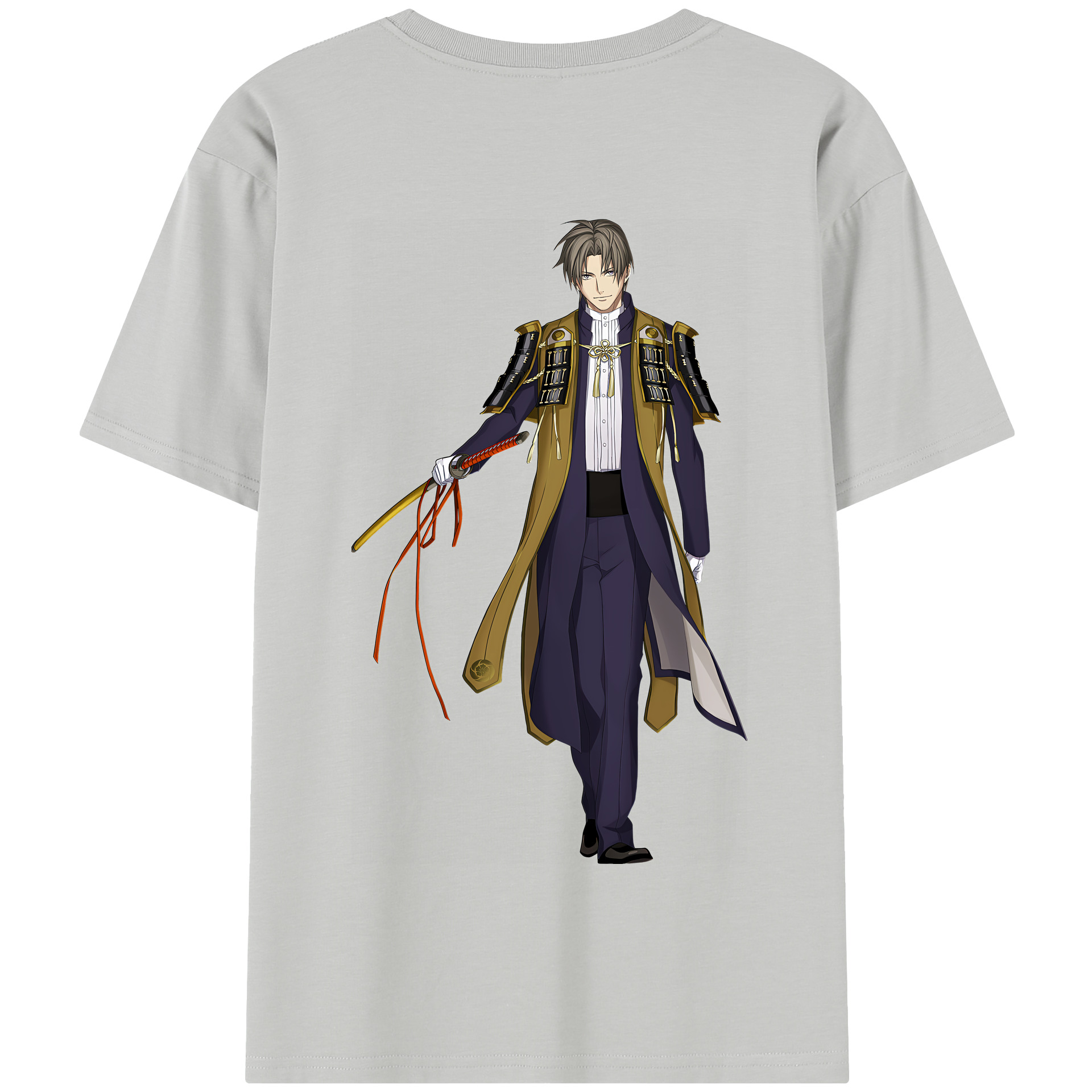 （画像用） 刀剣乱舞 Touken Ranbu 綿100％半袖Tシャツ（背面プリント）