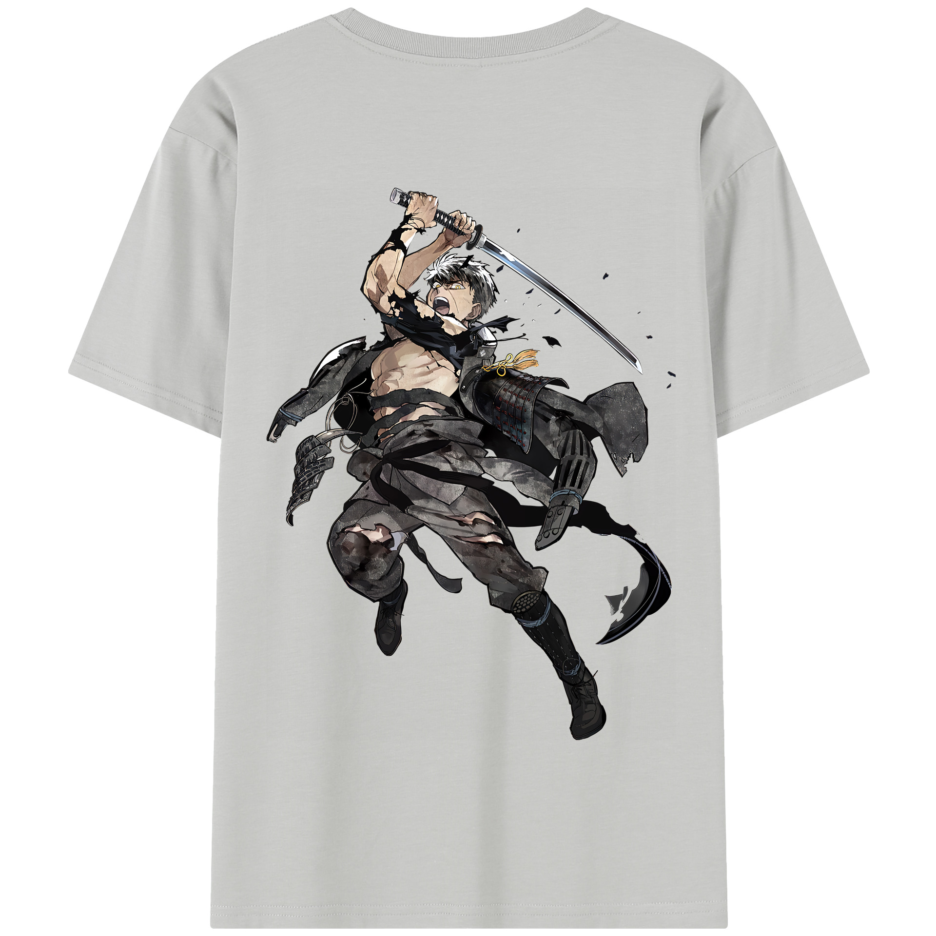 （画像用） 刀剣乱舞 Touken Ranbu 綿100％半袖Tシャツ（背面プリント）