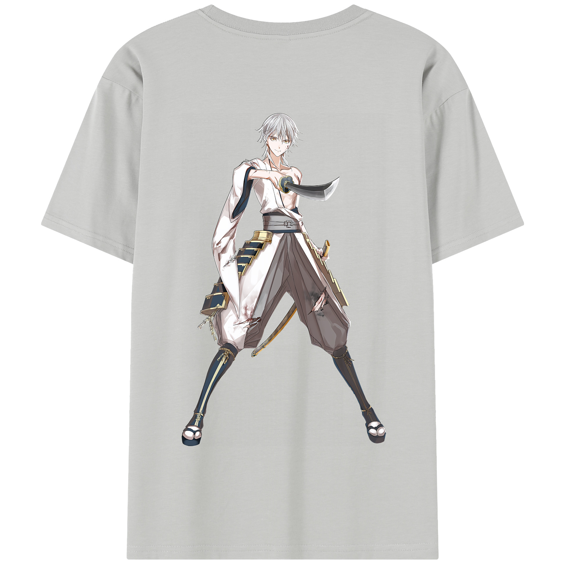 （画像用） 刀剣乱舞 Touken Ranbu 綿100％半袖Tシャツ（背面プリント）