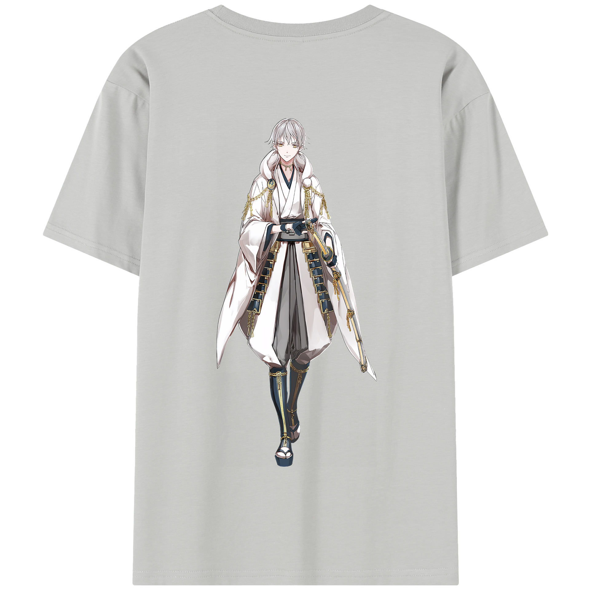 （画像用） 刀剣乱舞 Touken Ranbu 綿100％半袖Tシャツ（背面プリント）