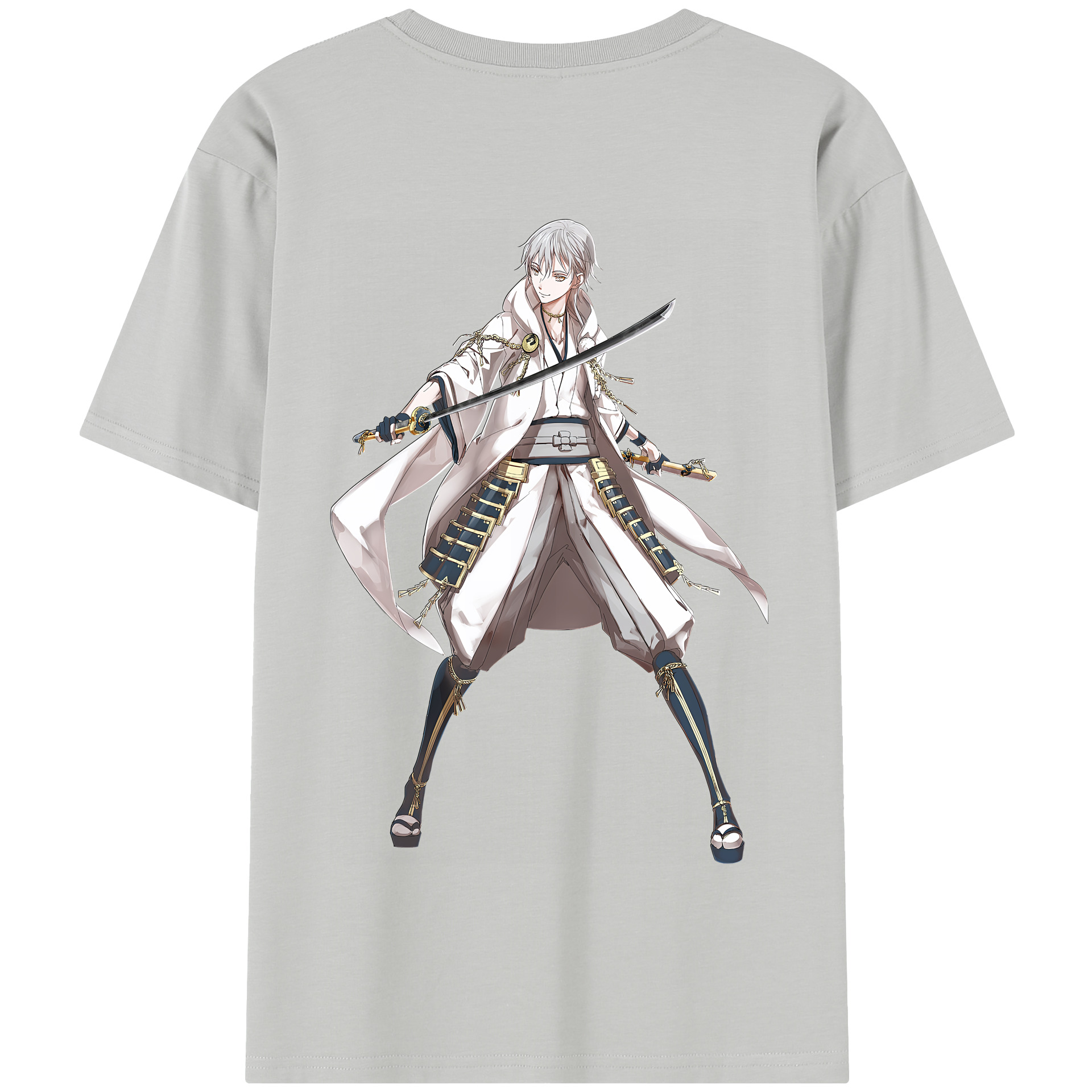 （画像用） 刀剣乱舞 Touken Ranbu 綿100％半袖Tシャツ（背面プリント）