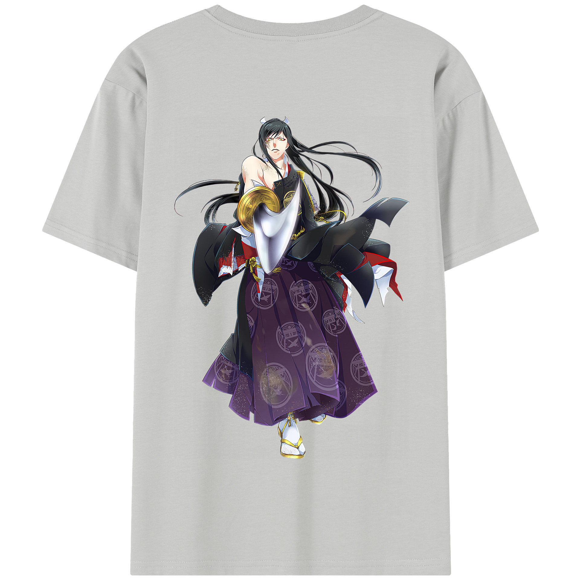 （画像用） 刀剣乱舞 Touken Ranbu 綿100％半袖Tシャツ（背面プリント）