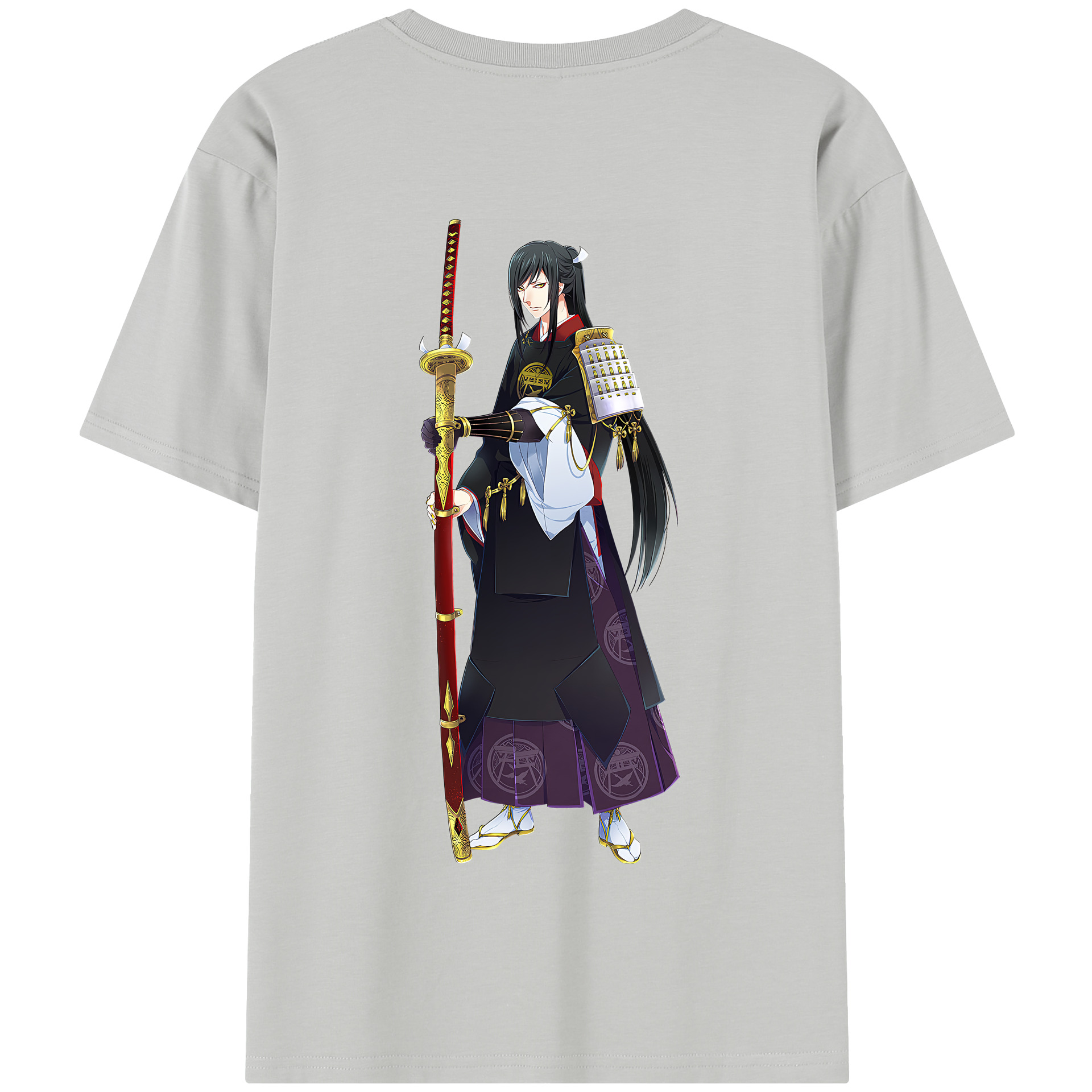（画像用） 刀剣乱舞 Touken Ranbu 綿100％半袖Tシャツ（背面プリント）