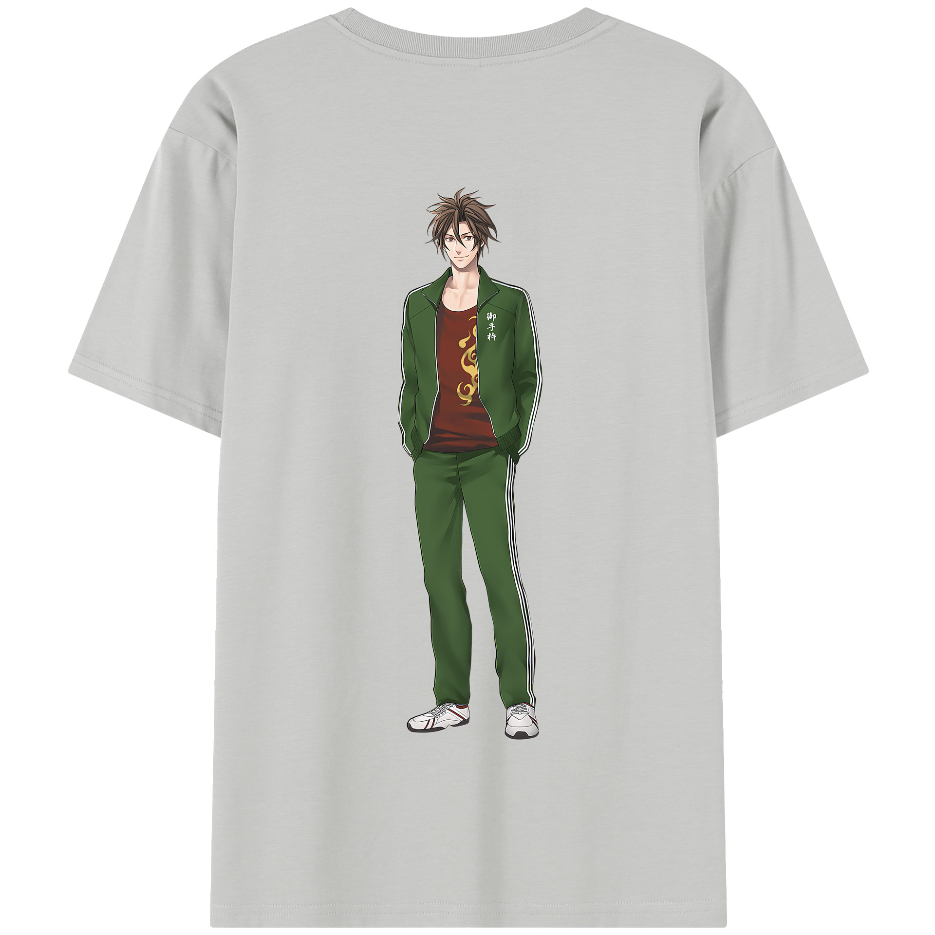 （画像用） 刀剣乱舞 Touken Ranbu 綿100％半袖Tシャツ（背面プリント）