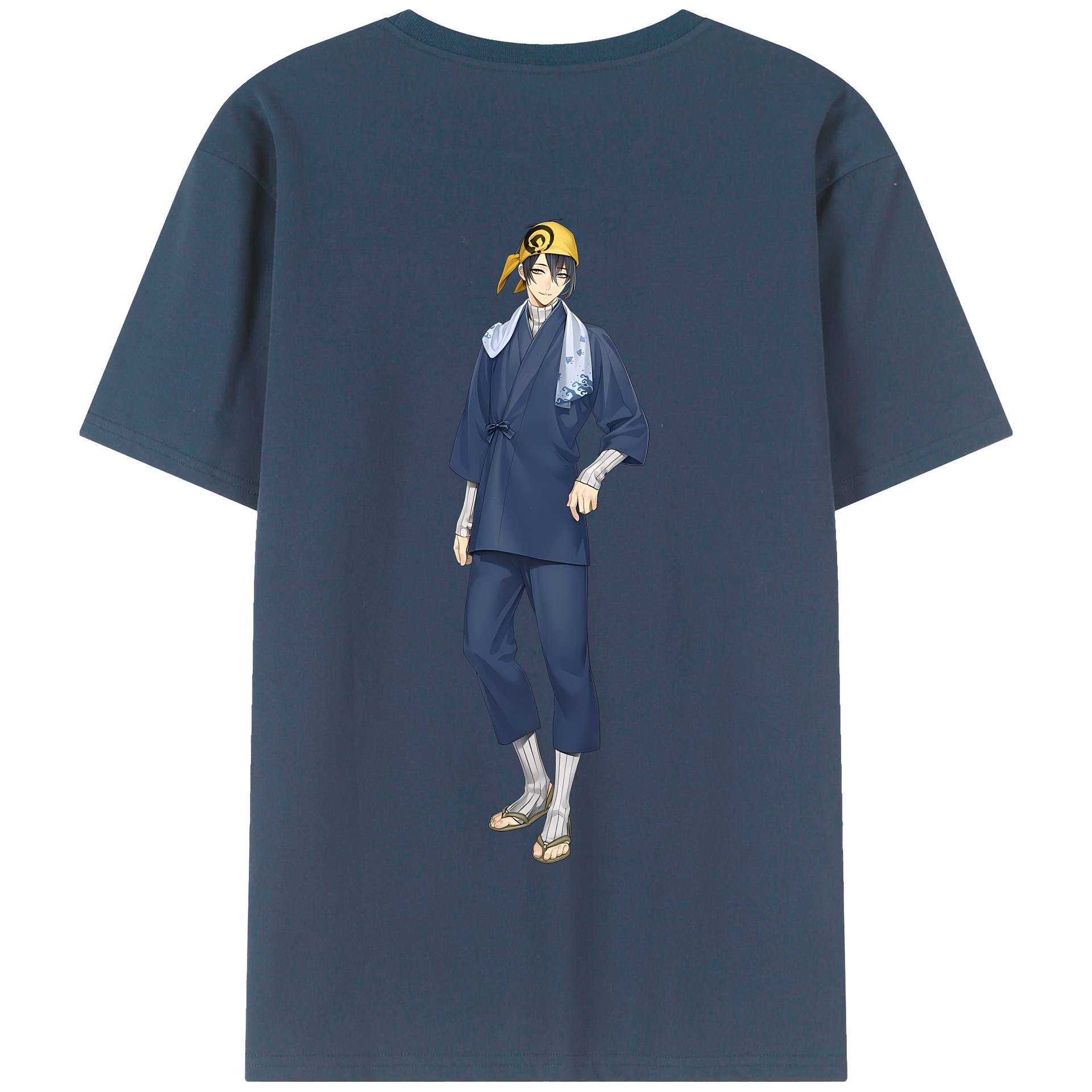 （画像用） 刀剣乱舞 Touken Ranbu 綿100％半袖Tシャツ（背面プリント）
