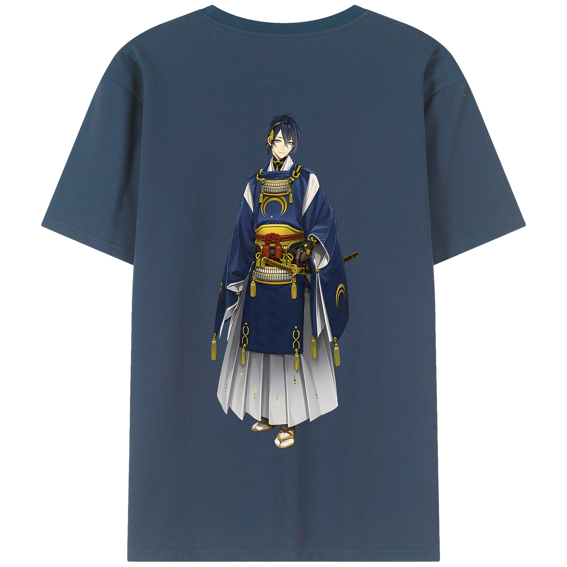 （画像用） 刀剣乱舞 Touken Ranbu 綿100％半袖Tシャツ（背面プリント）