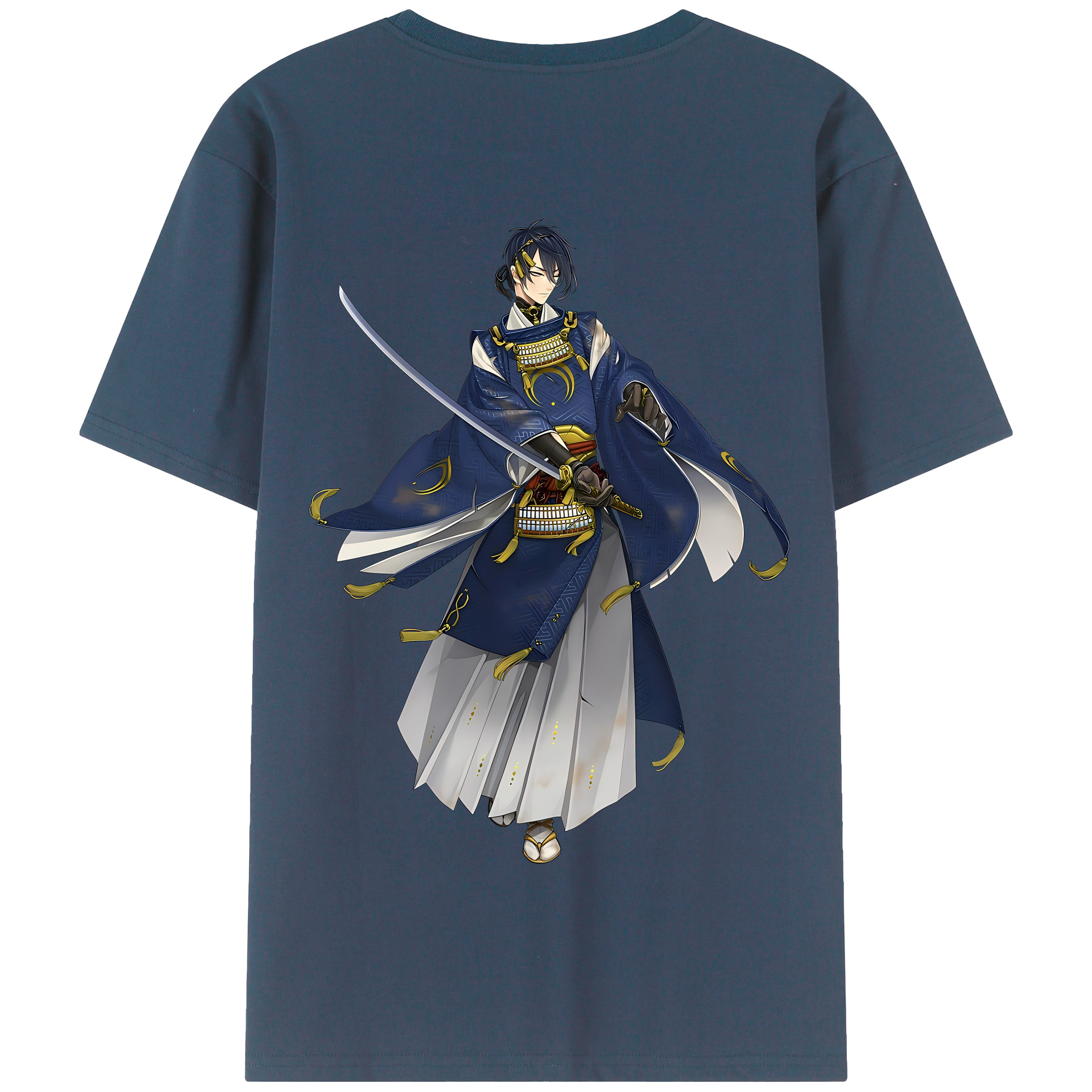 （画像用） 刀剣乱舞 Touken Ranbu 綿100％半袖Tシャツ（背面プリント）