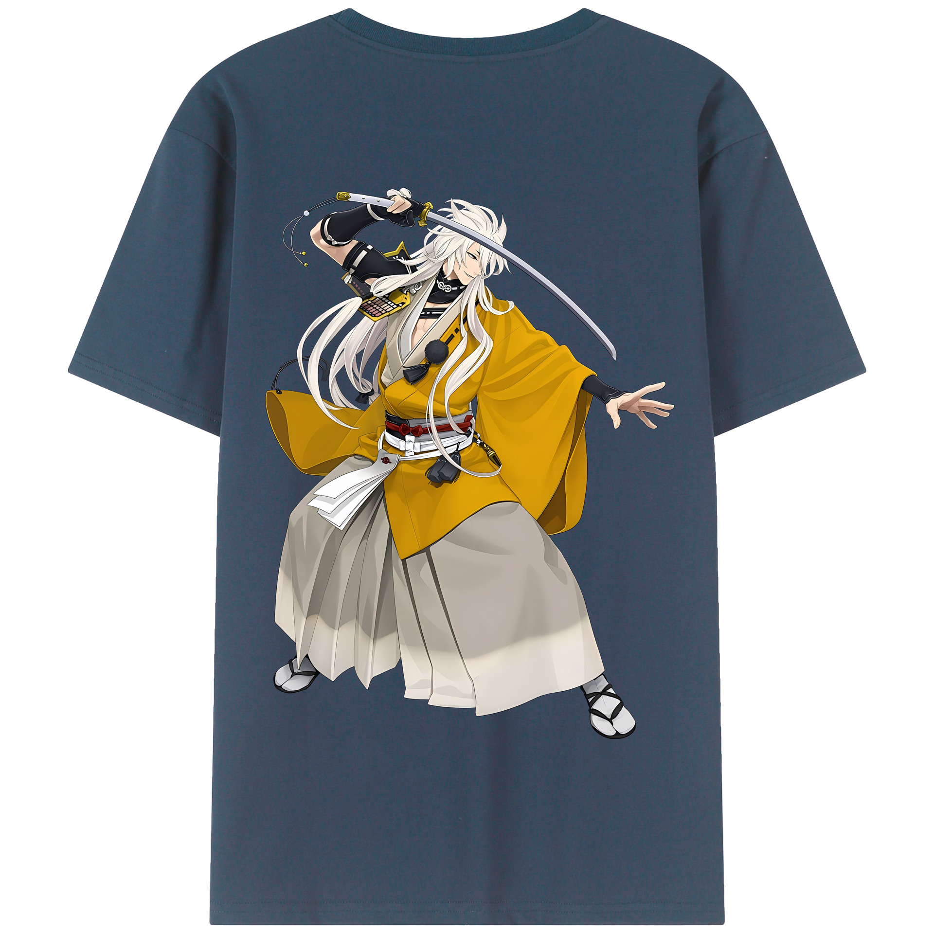 （画像用） 刀剣乱舞 Touken Ranbu 綿100％半袖Tシャツ（背面プリント）