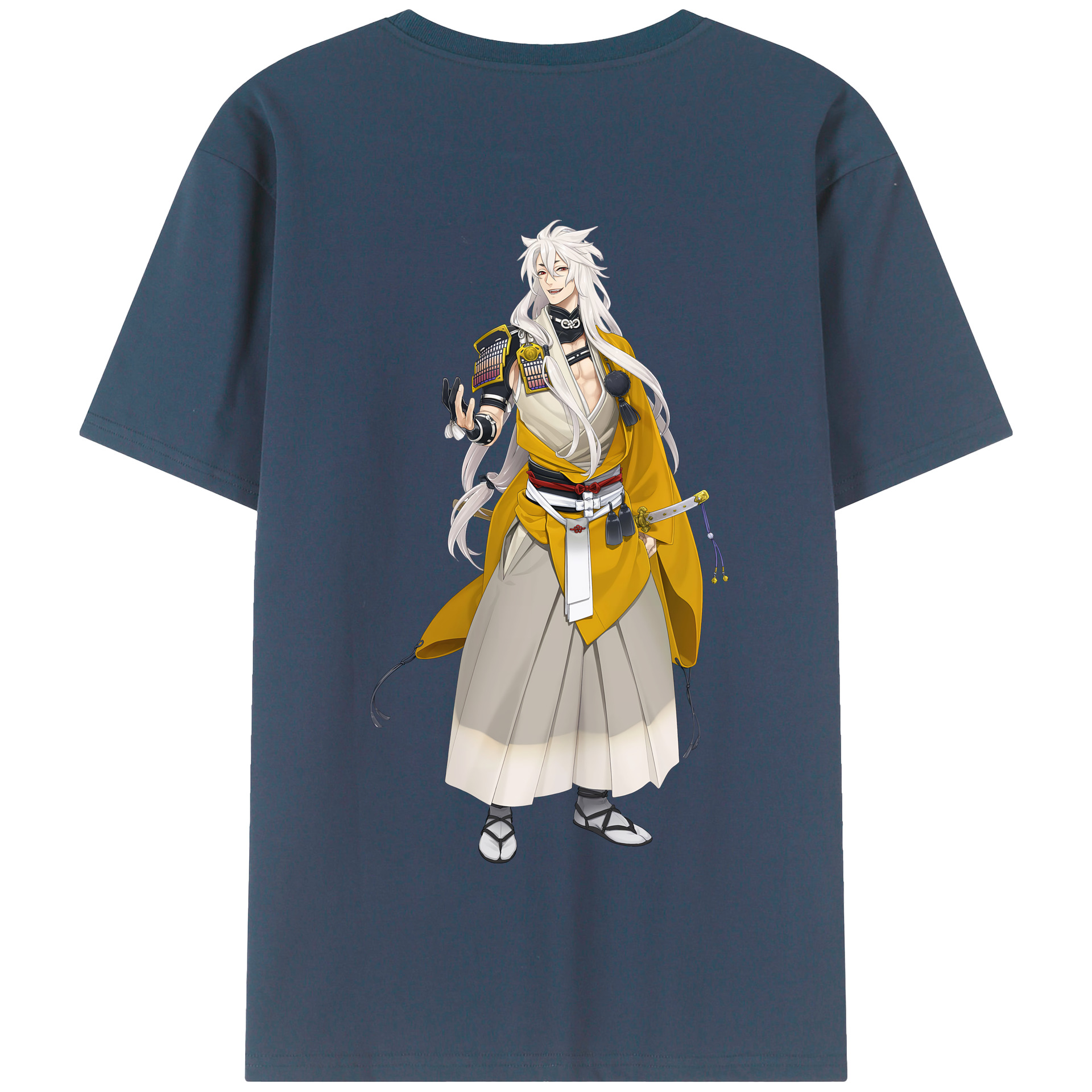 （画像用） 刀剣乱舞 Touken Ranbu 綿100％半袖Tシャツ（背面プリント）