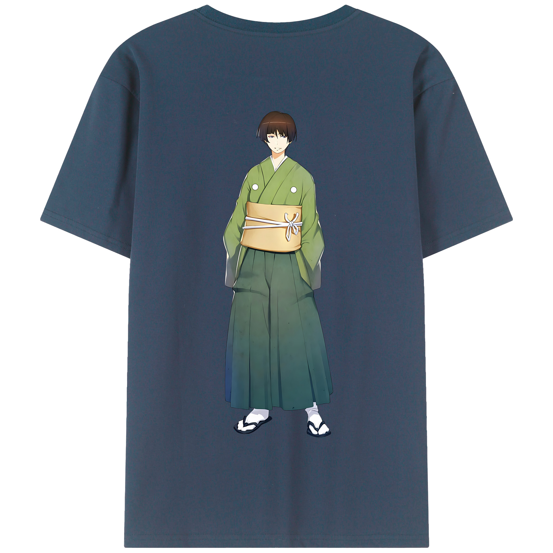 （画像用） 刀剣乱舞 Touken Ranbu 綿100％半袖Tシャツ（背面プリント）