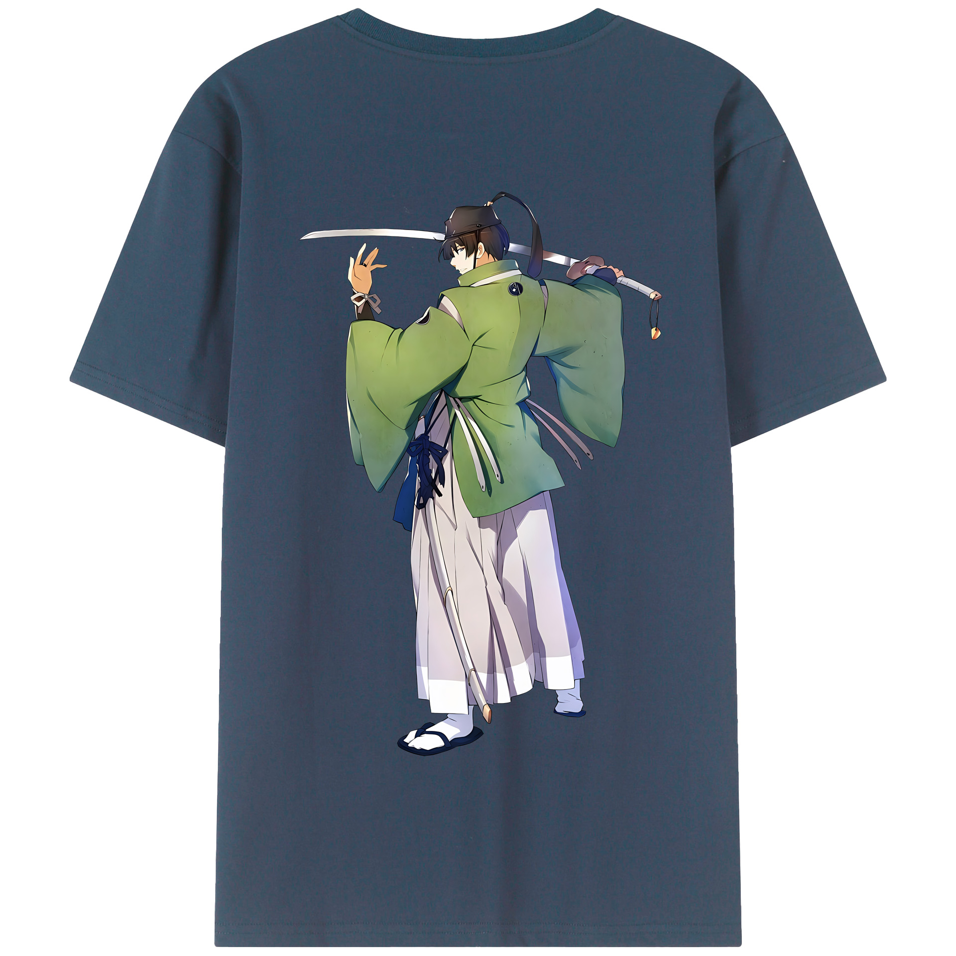 （画像用） 刀剣乱舞 Touken Ranbu 綿100％半袖Tシャツ（背面プリント）
