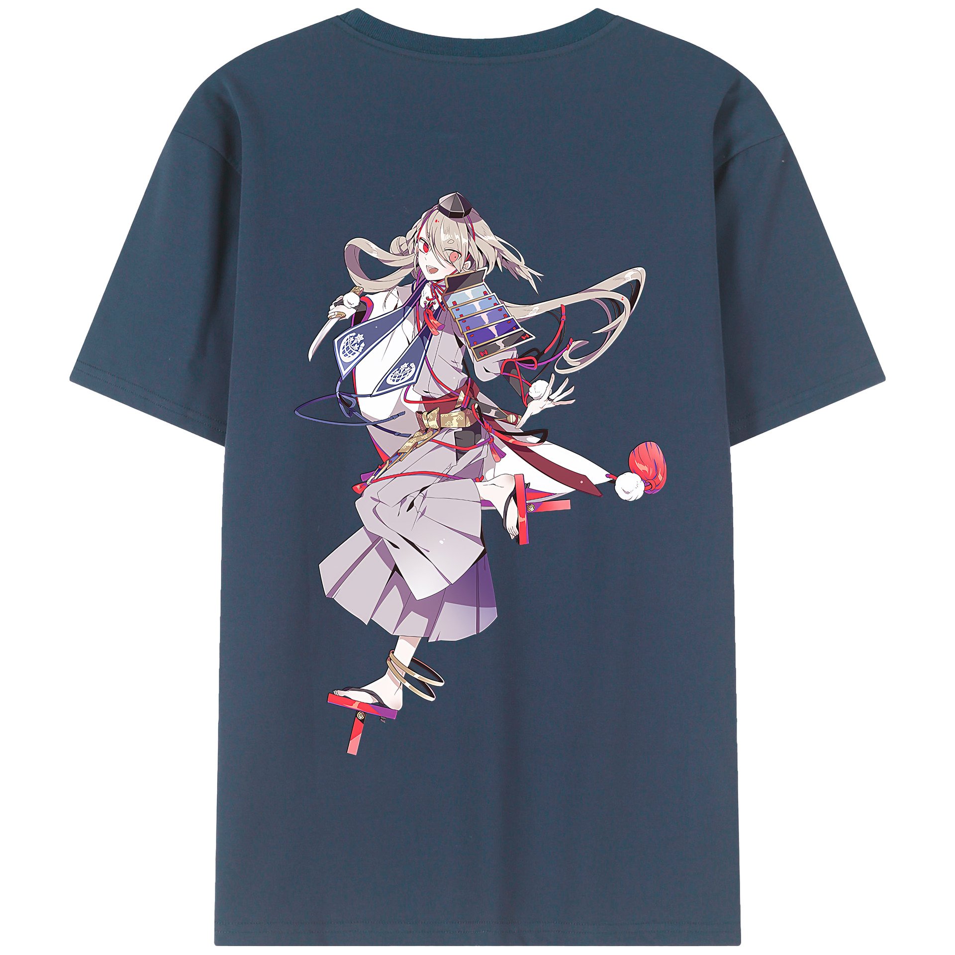 （画像用） 刀剣乱舞 Touken Ranbu 綿100％半袖Tシャツ（背面プリント）