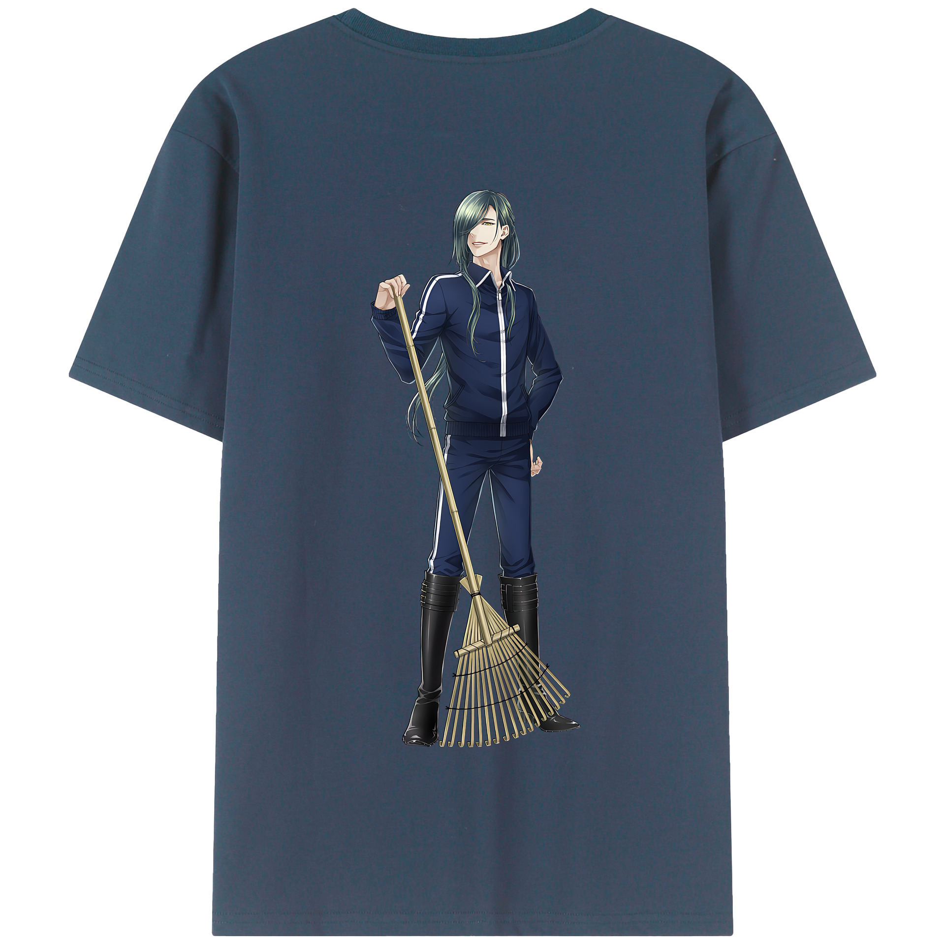 （画像用） 刀剣乱舞 Touken Ranbu 綿100％半袖Tシャツ（背面プリント）