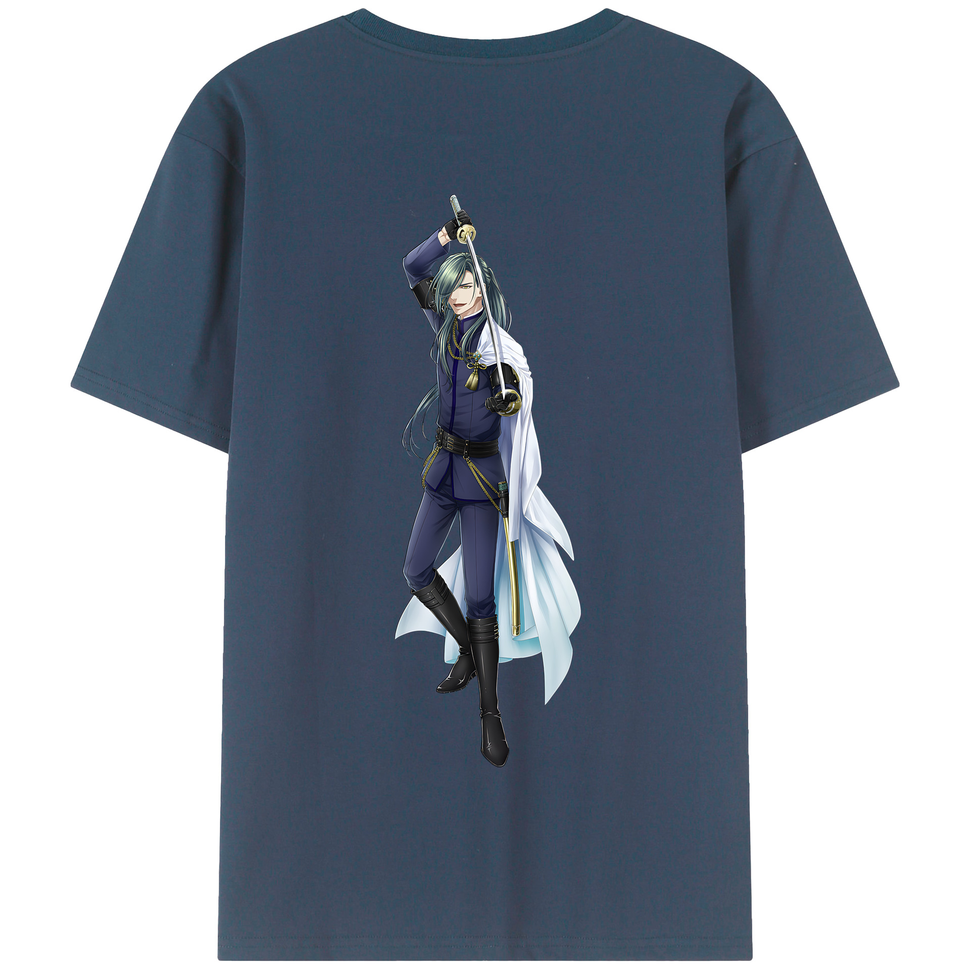 （画像用） 刀剣乱舞 Touken Ranbu 綿100％半袖Tシャツ（背面プリント）