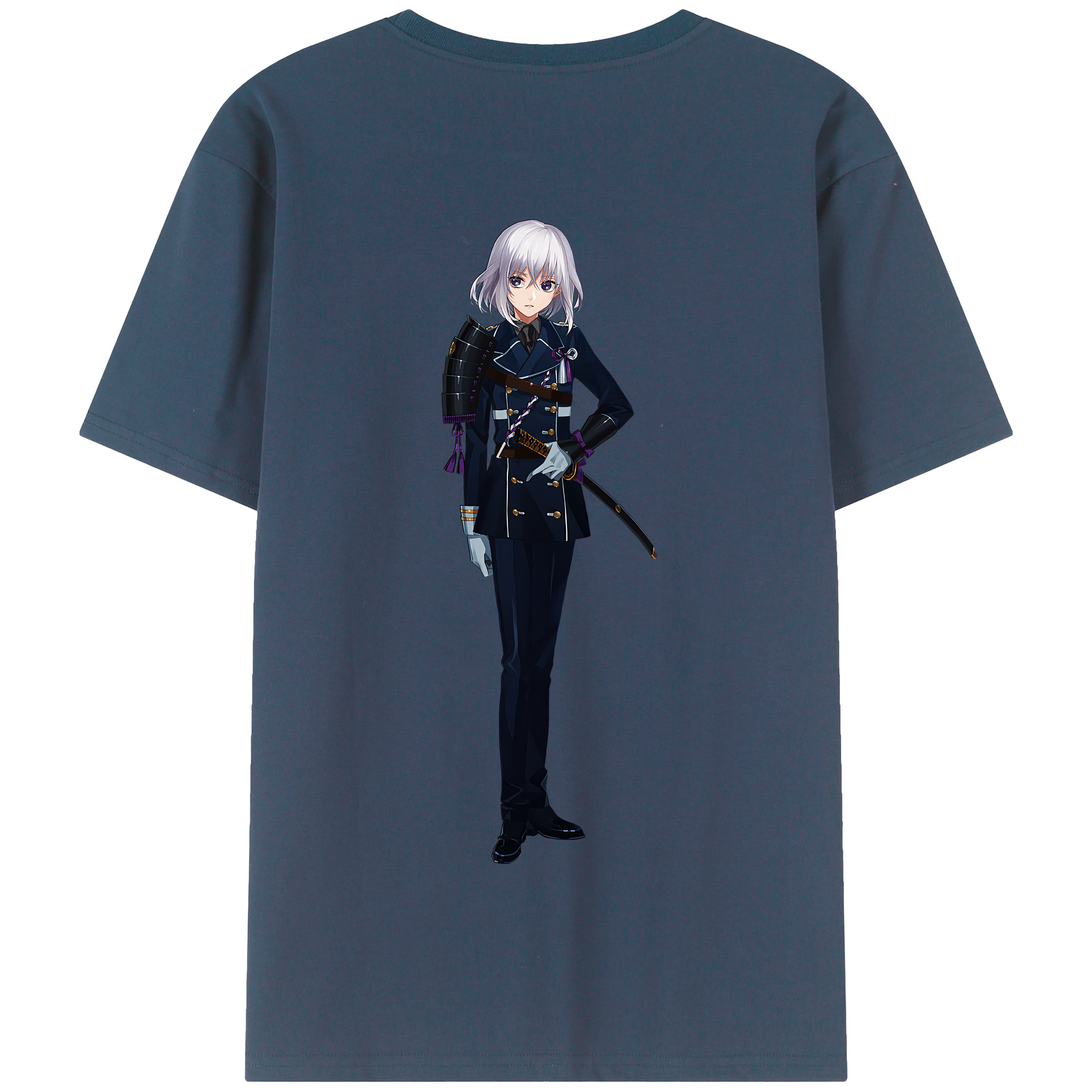 （画像用） 刀剣乱舞 Touken Ranbu 綿100％半袖Tシャツ（背面プリント）
