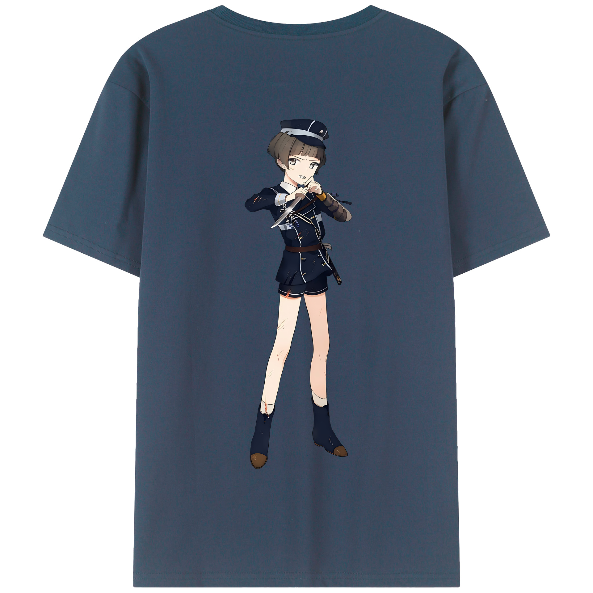 （画像用） 刀剣乱舞 Touken Ranbu 綿100％半袖Tシャツ（背面プリント）