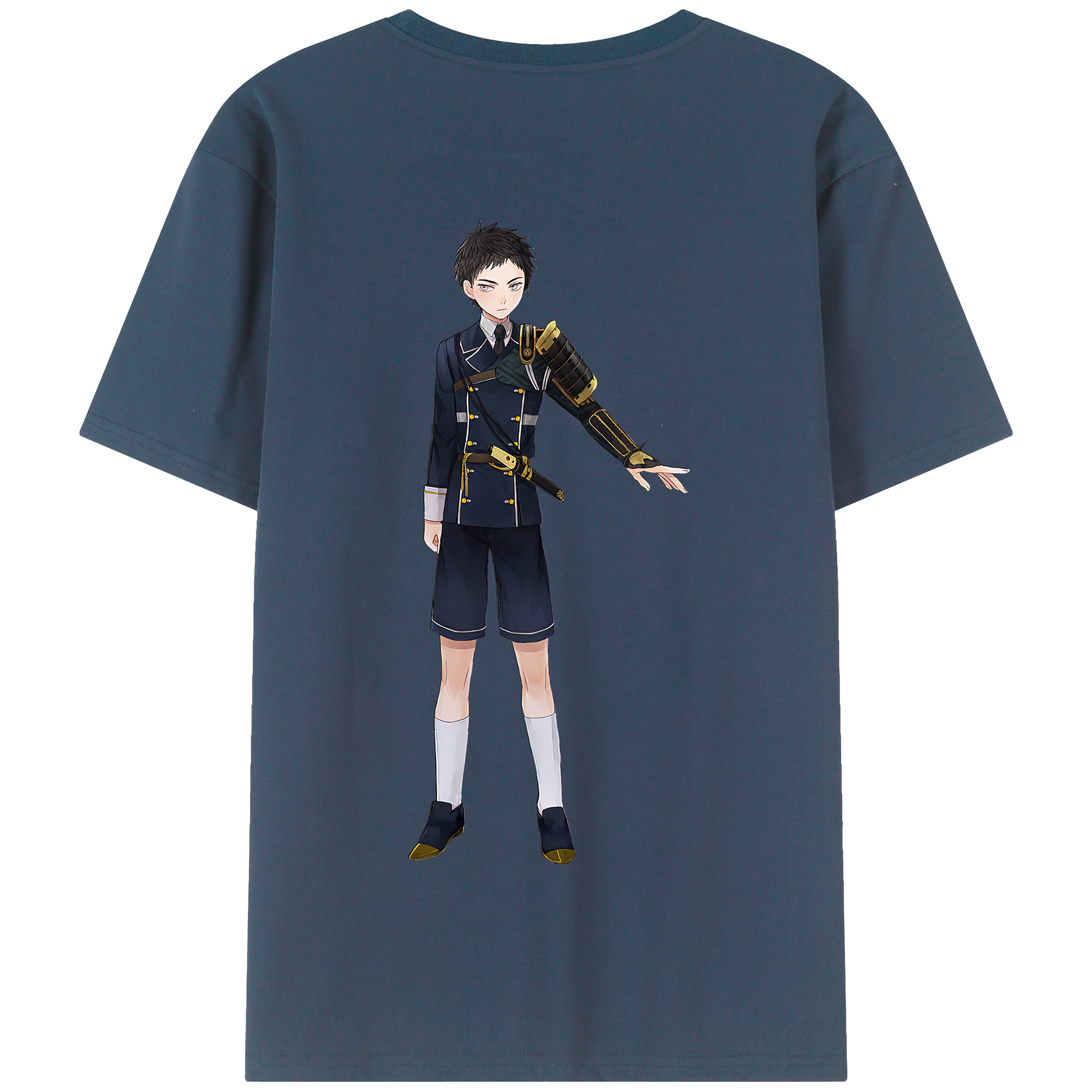 （画像用） 刀剣乱舞 Touken Ranbu 綿100％半袖Tシャツ（背面プリント）