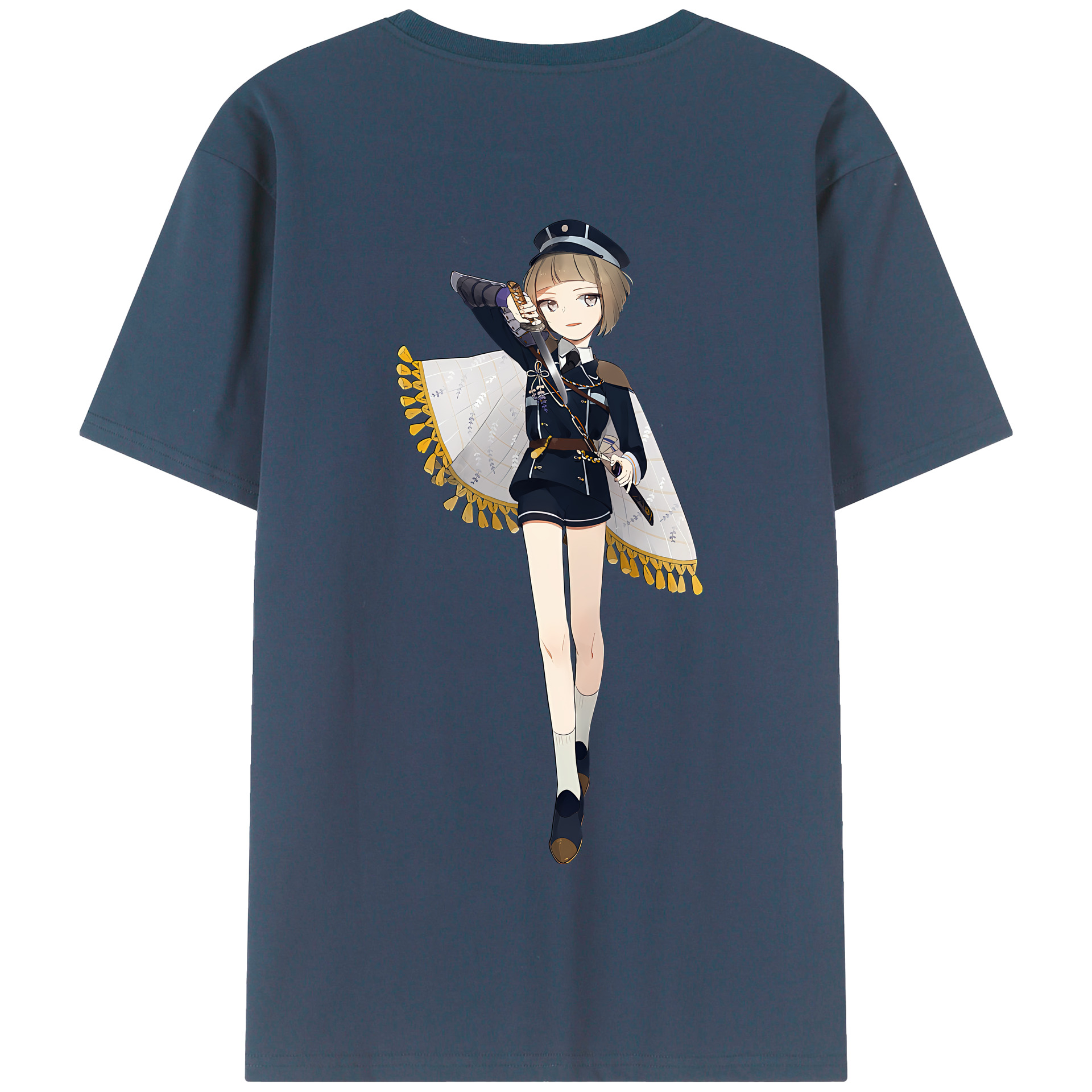 （画像用） 刀剣乱舞 Touken Ranbu 綿100％半袖Tシャツ（背面プリント）