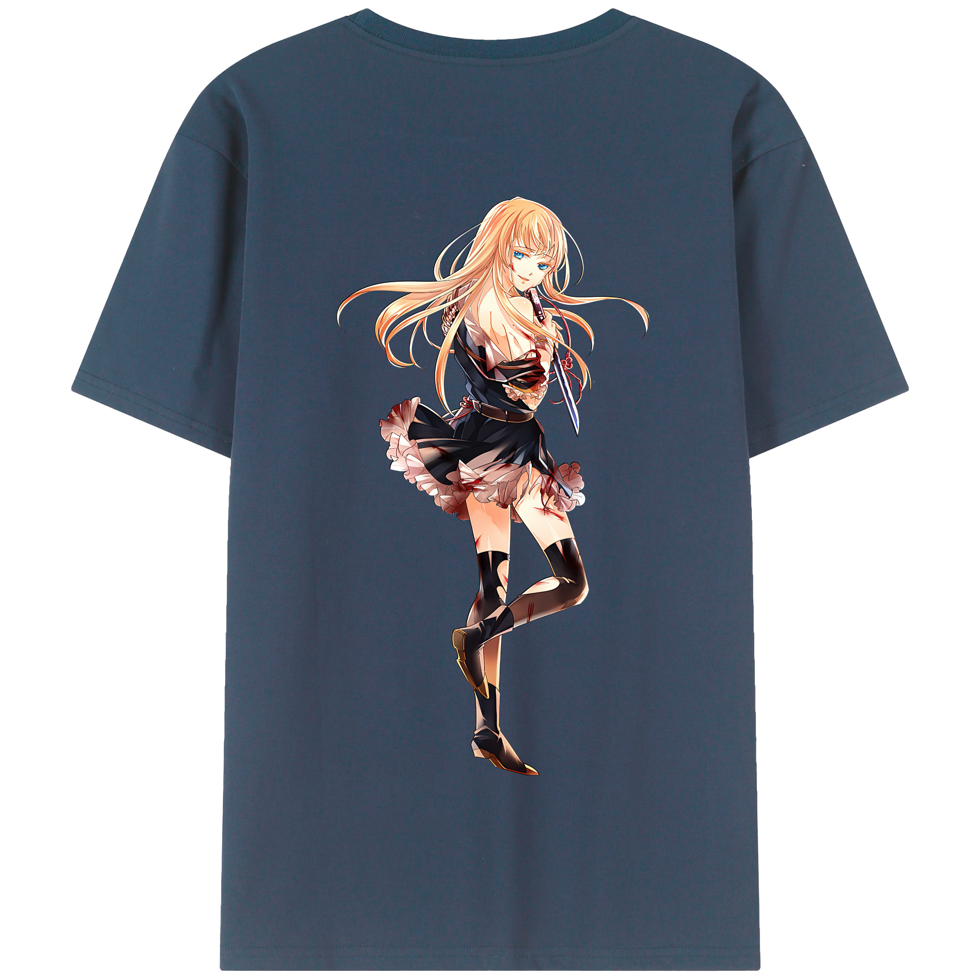 （画像用） 刀剣乱舞 Touken Ranbu 綿100％半袖Tシャツ（背面プリント）