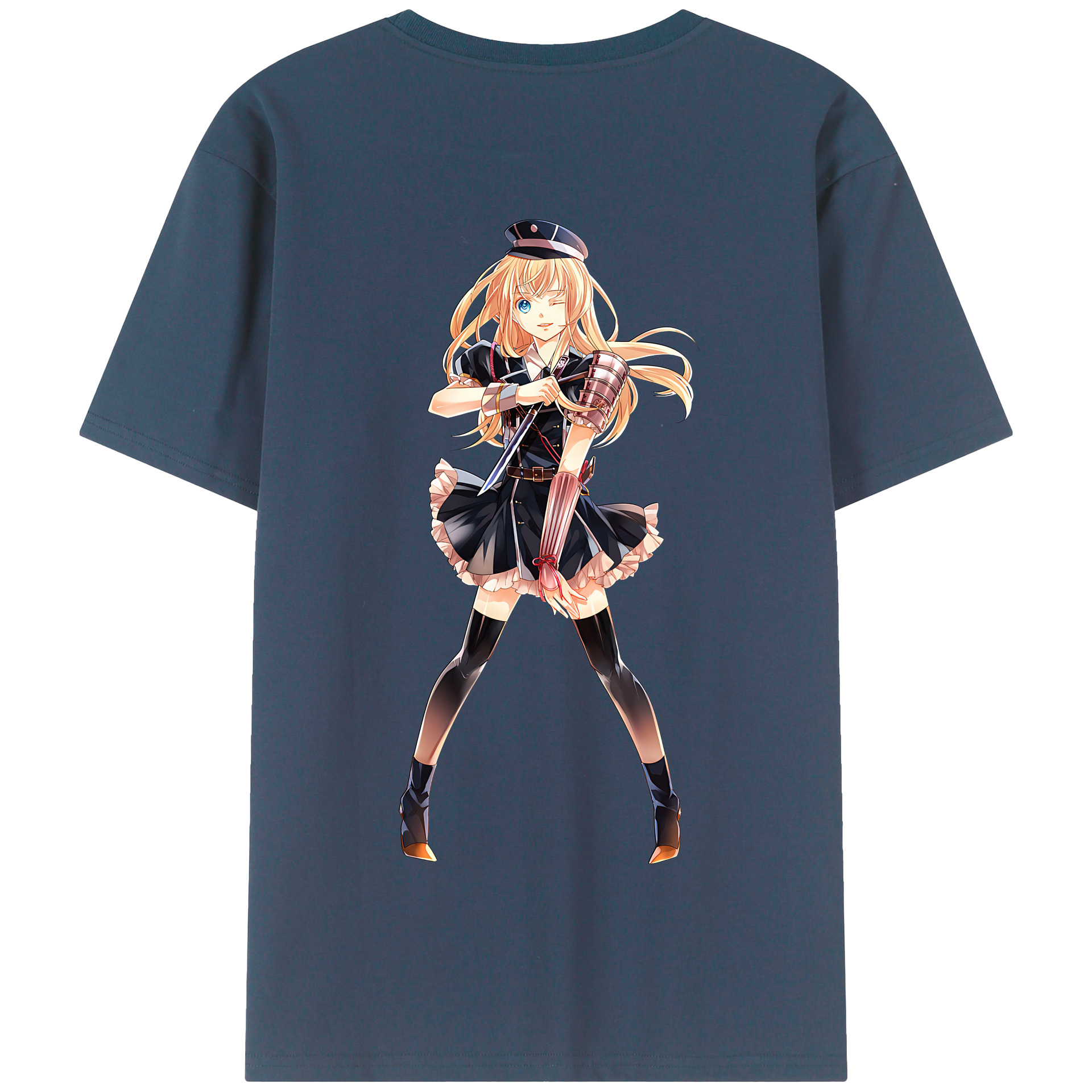 （画像用） 刀剣乱舞 Touken Ranbu 綿100％半袖Tシャツ（背面プリント）