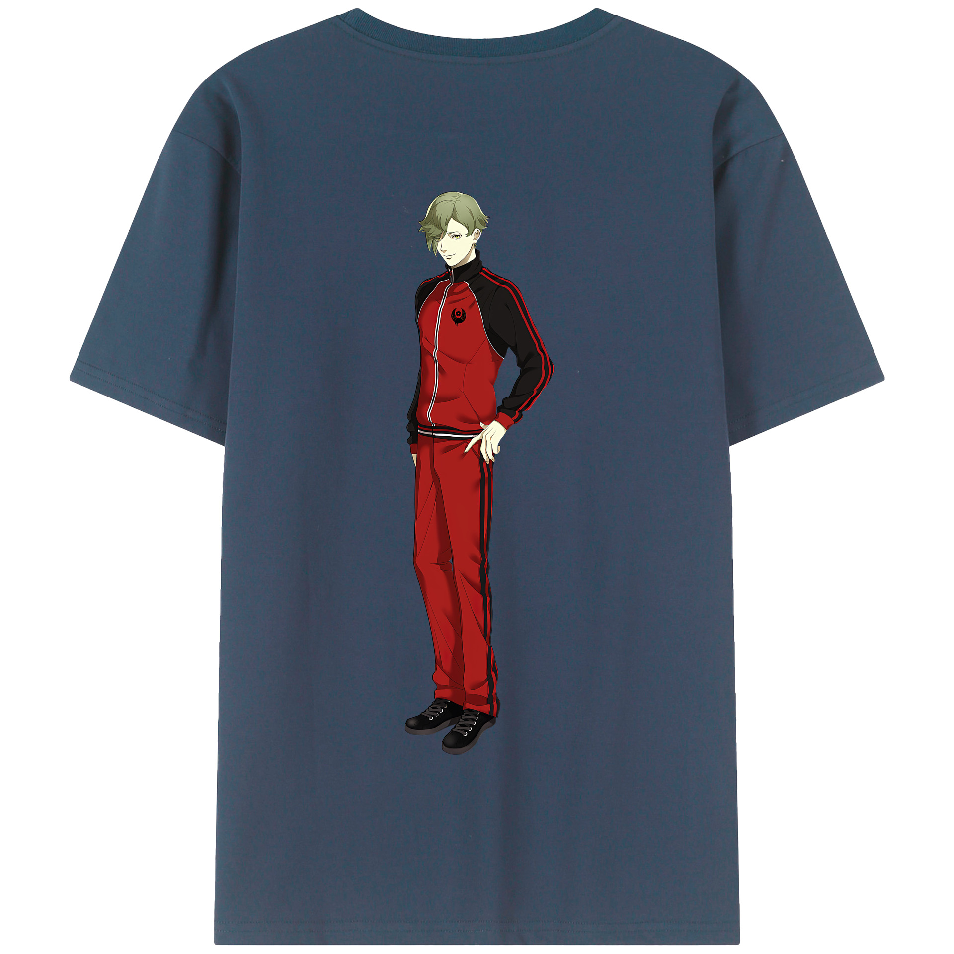 （画像用） 刀剣乱舞 Touken Ranbu 綿100％半袖Tシャツ（背面プリント）