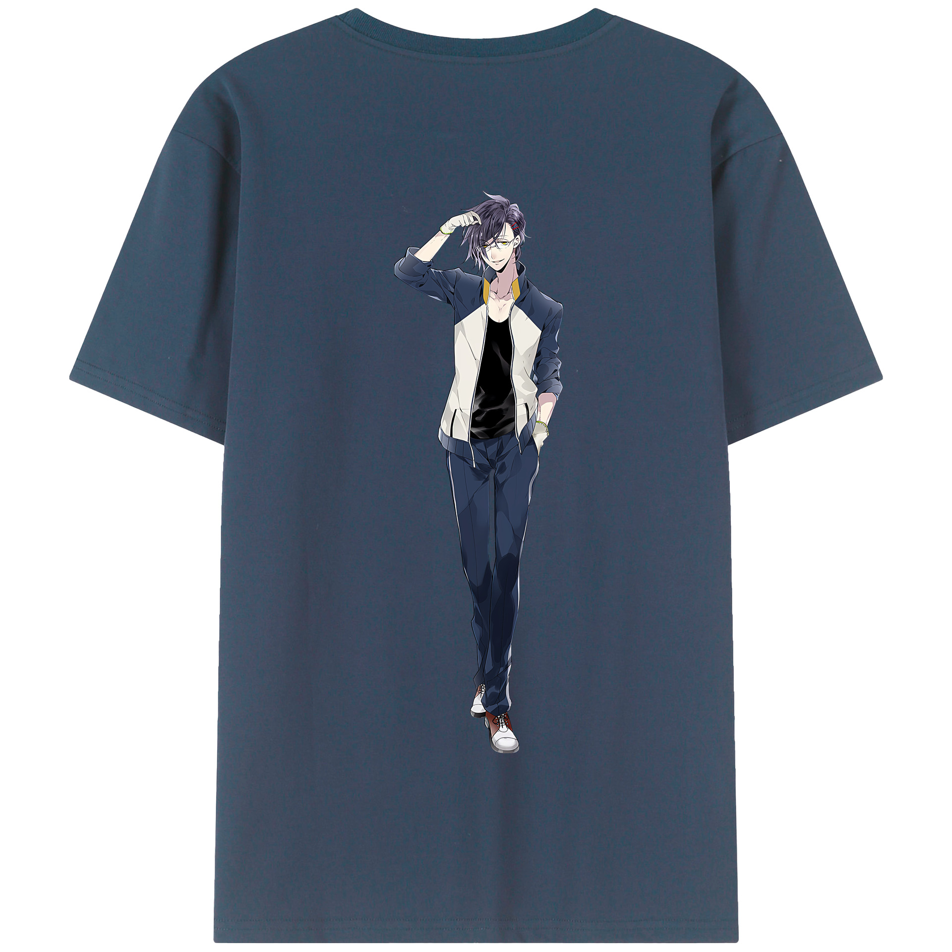 （画像用） 刀剣乱舞 Touken Ranbu 綿100％半袖Tシャツ（背面プリント）