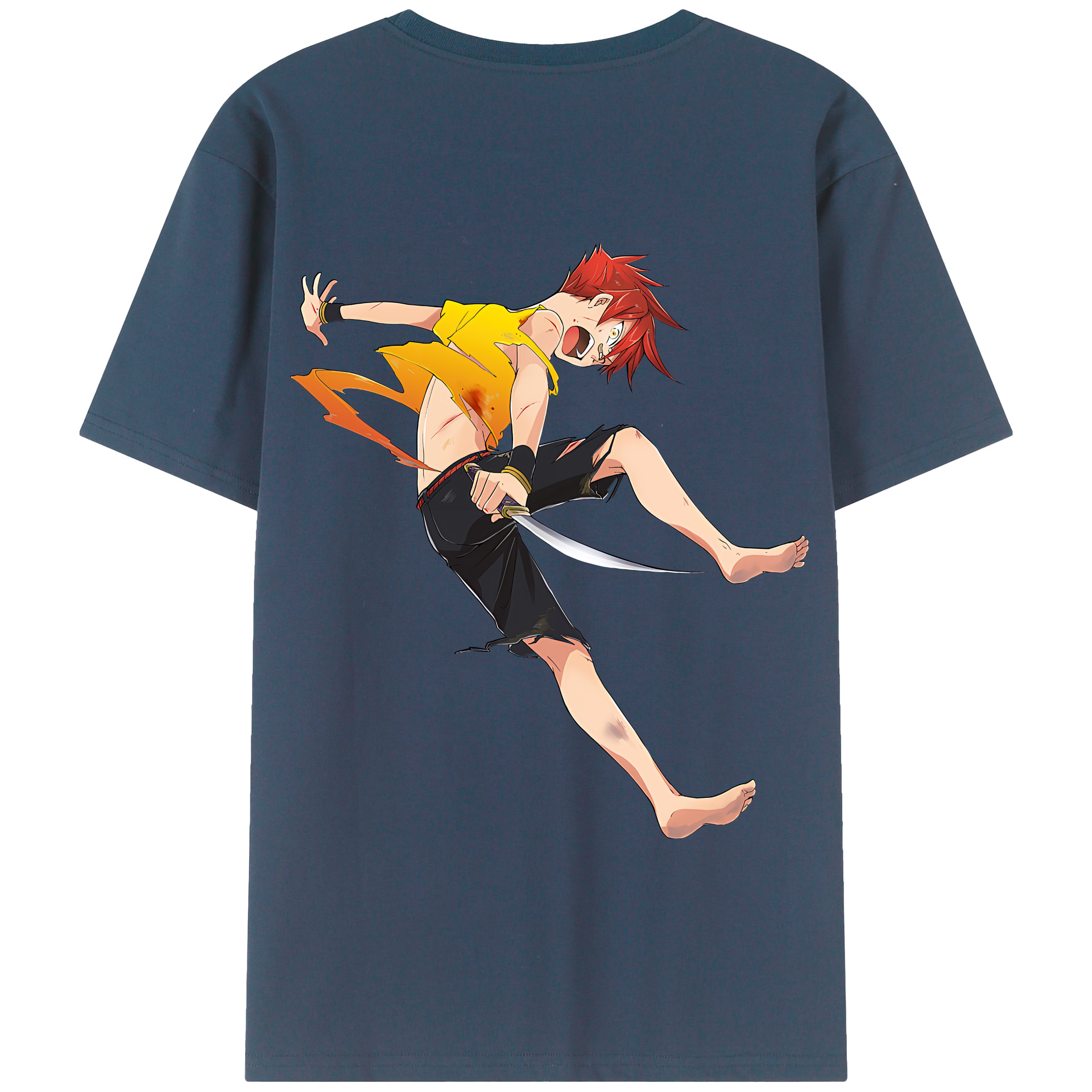（画像用） 刀剣乱舞 Touken Ranbu 綿100％半袖Tシャツ（背面プリント）