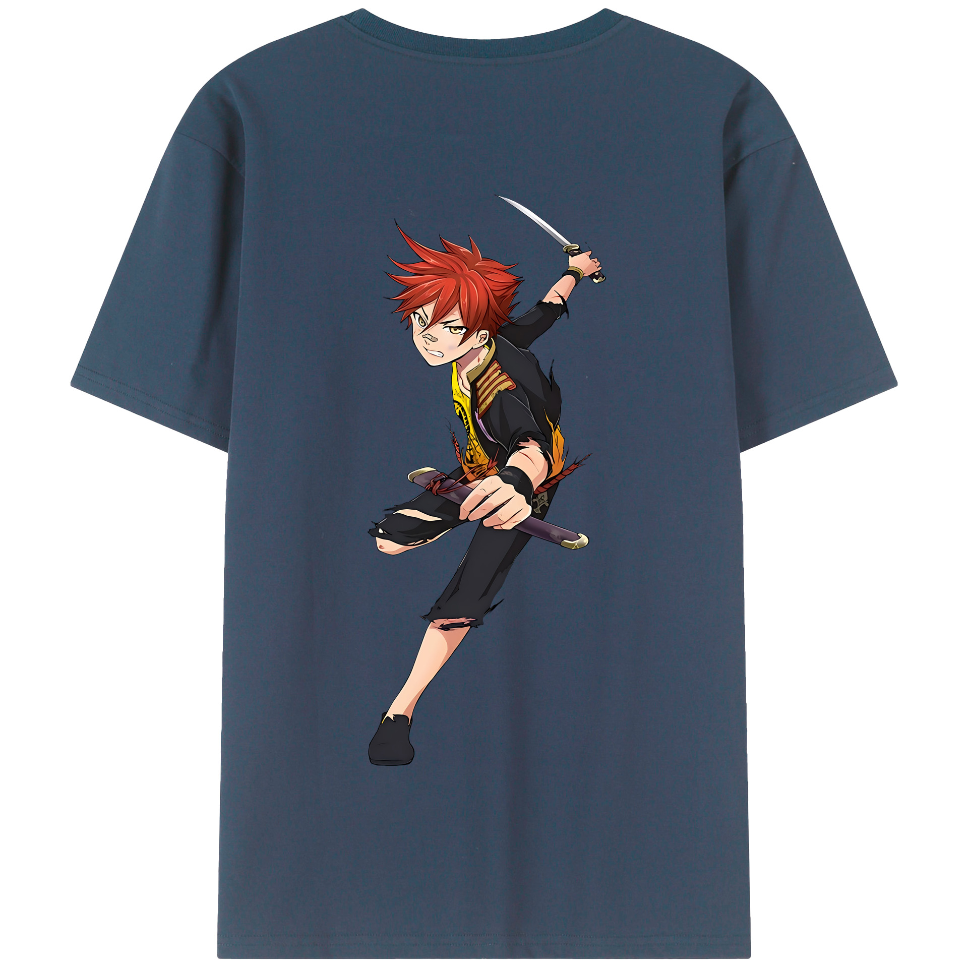 （画像用） 刀剣乱舞 Touken Ranbu 綿100％半袖Tシャツ（背面プリント）